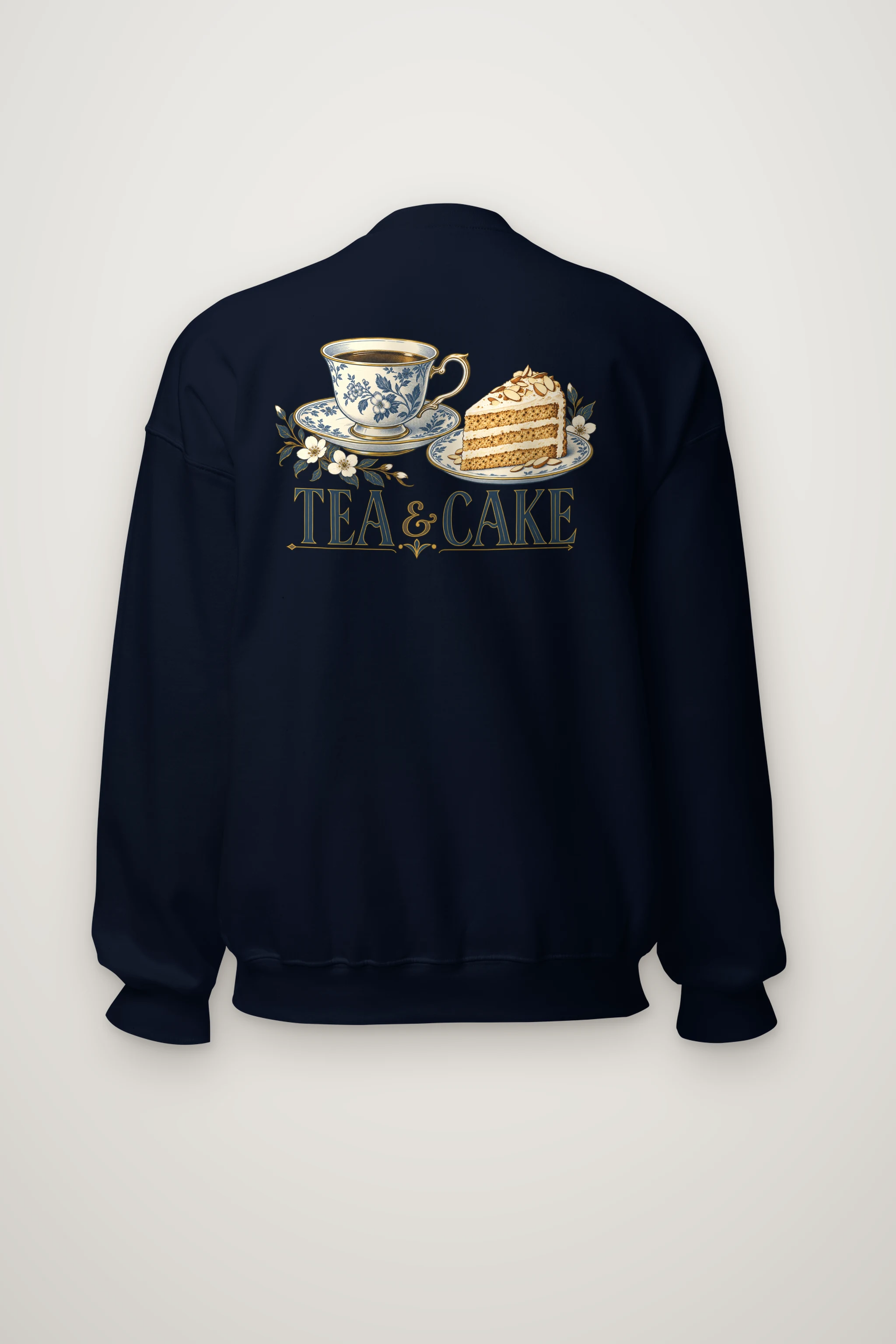 "Tea & Cake" Heavy Blend Unisex Crewneck Sweatshirt