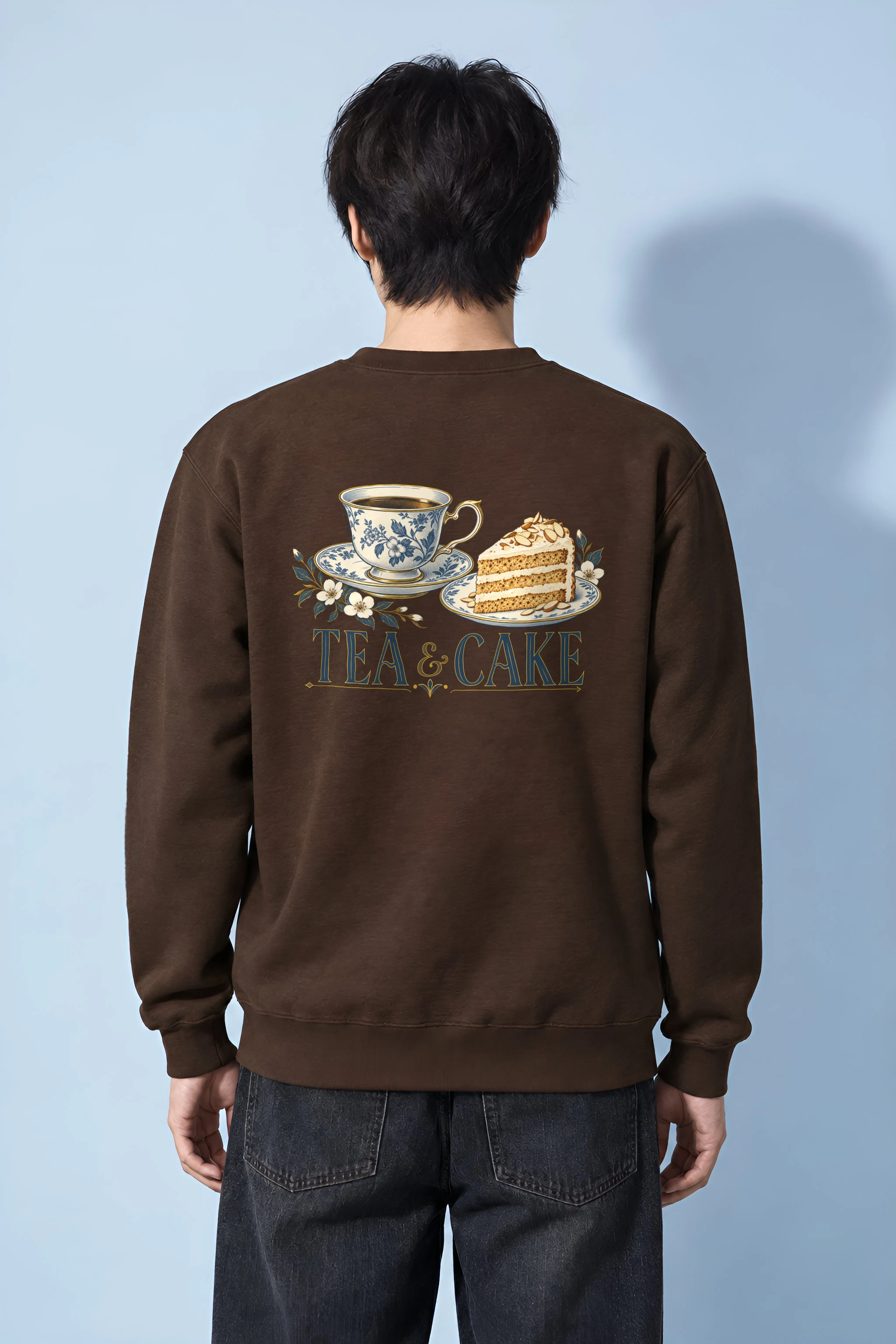 "Tea & Cake" 1 Crewneck Sweatshirt