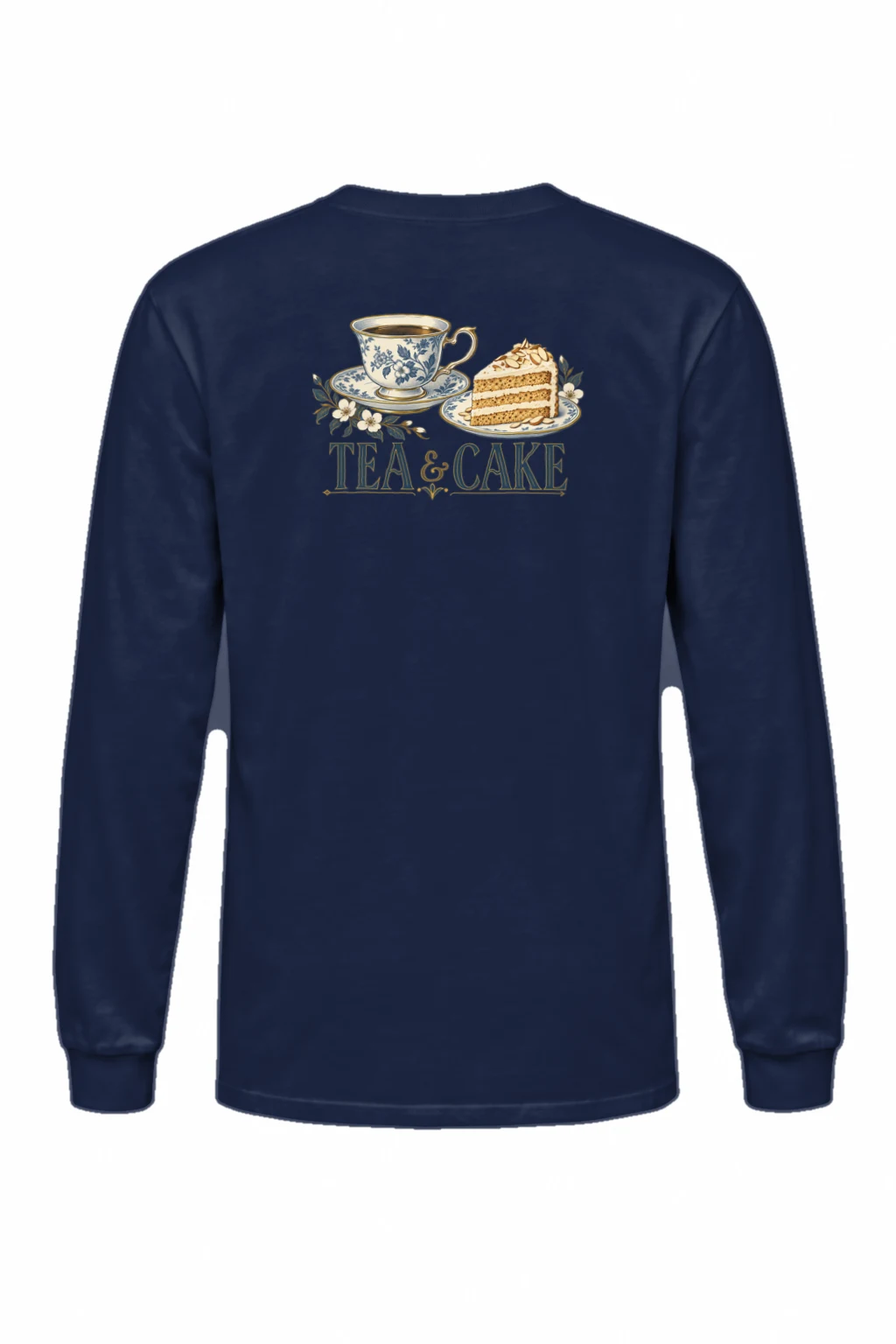 "Tea & Cake" Unisex Longsleeve T-shirt | Gildan 2400