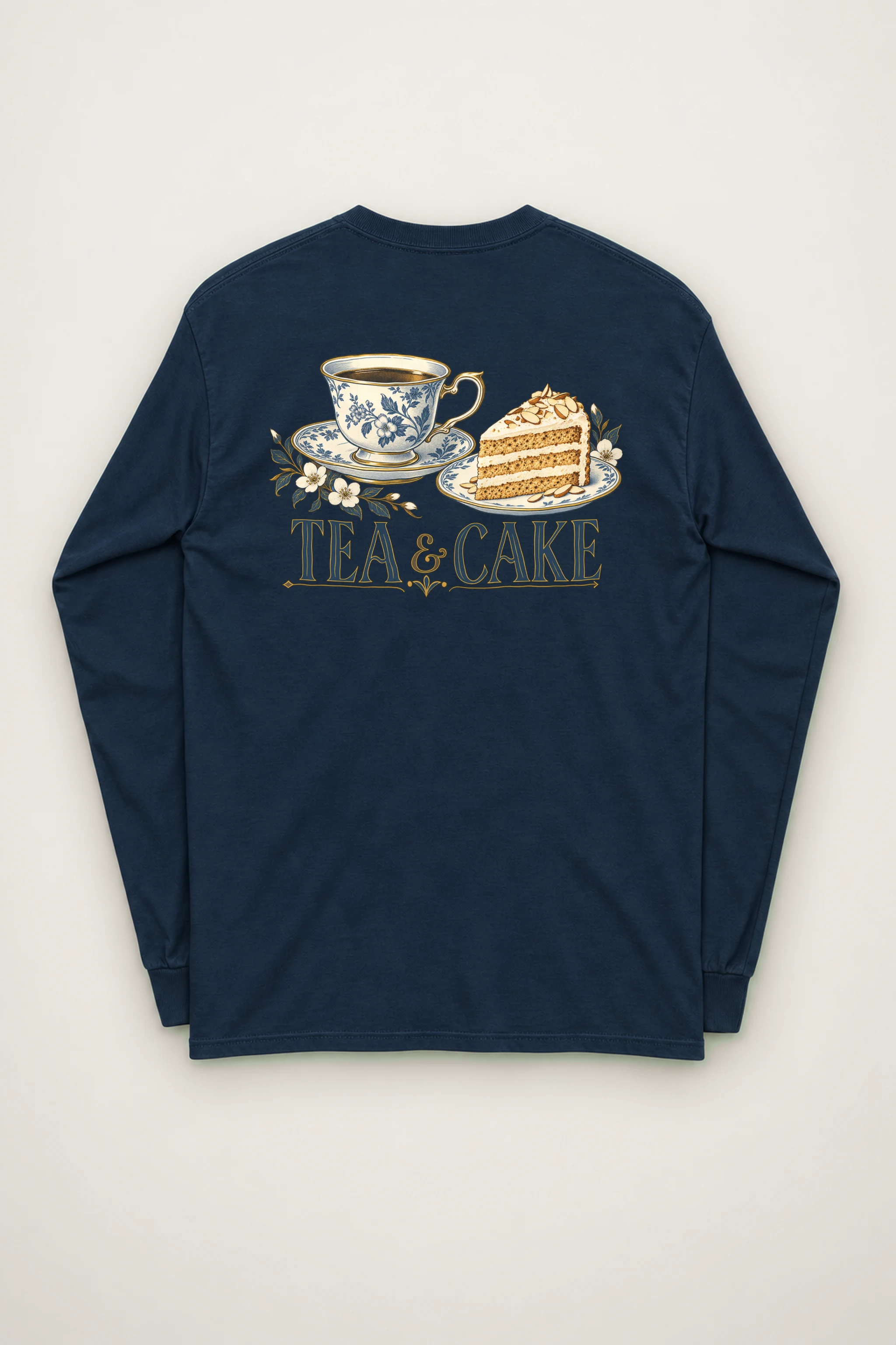 "Tea & Cake" Unisex Longsleeve T-shirt