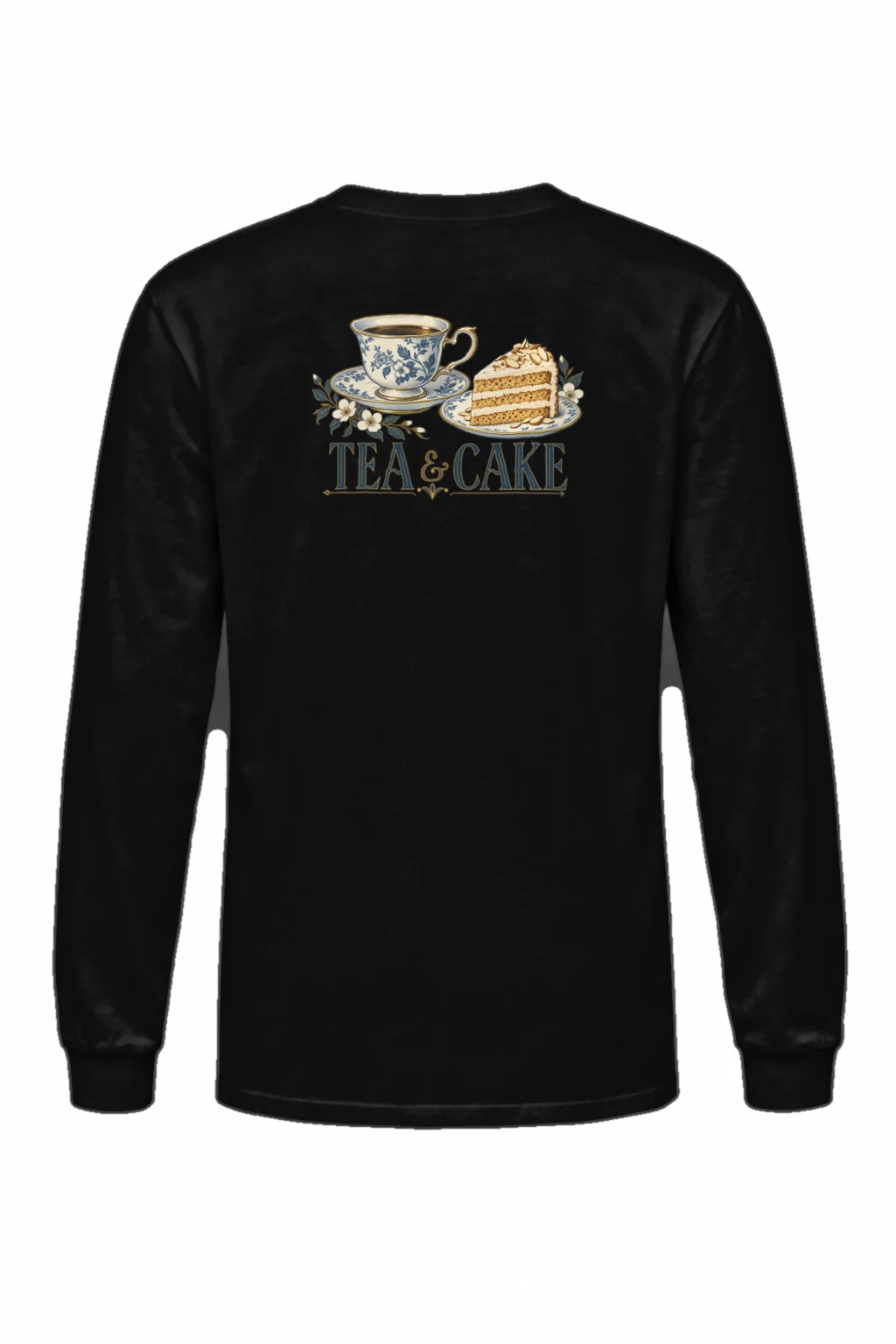 "Tea & Cake" Unisex Longsleeve T-shirt | Gildan 2400