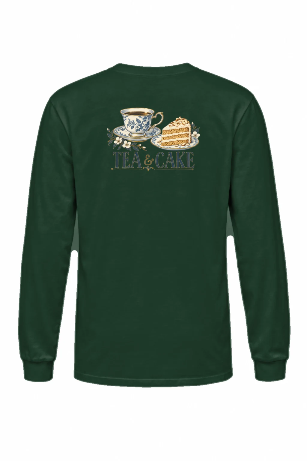 "Tea & Cake" Unisex Longsleeve T-shirt | Gildan 2400