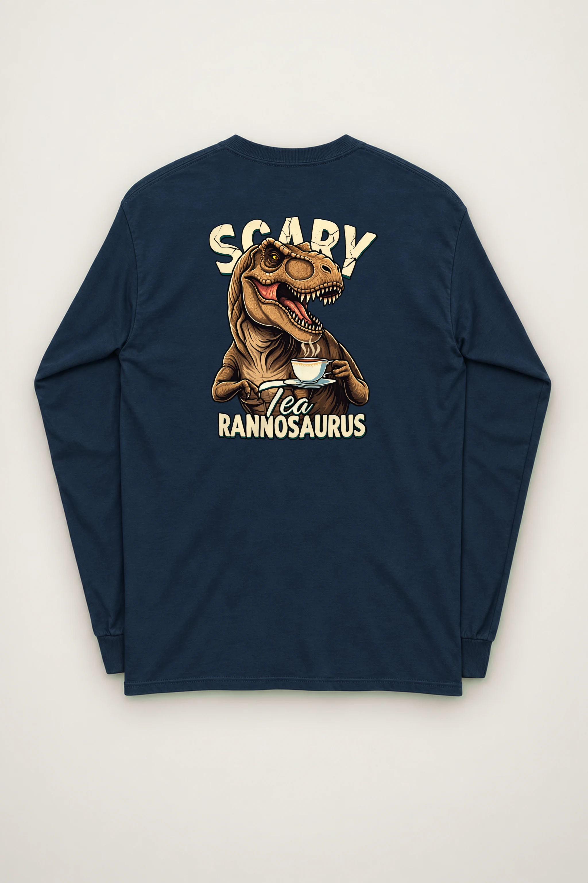 "Tea Rex Society" Unisex Longsleeve T-shirt