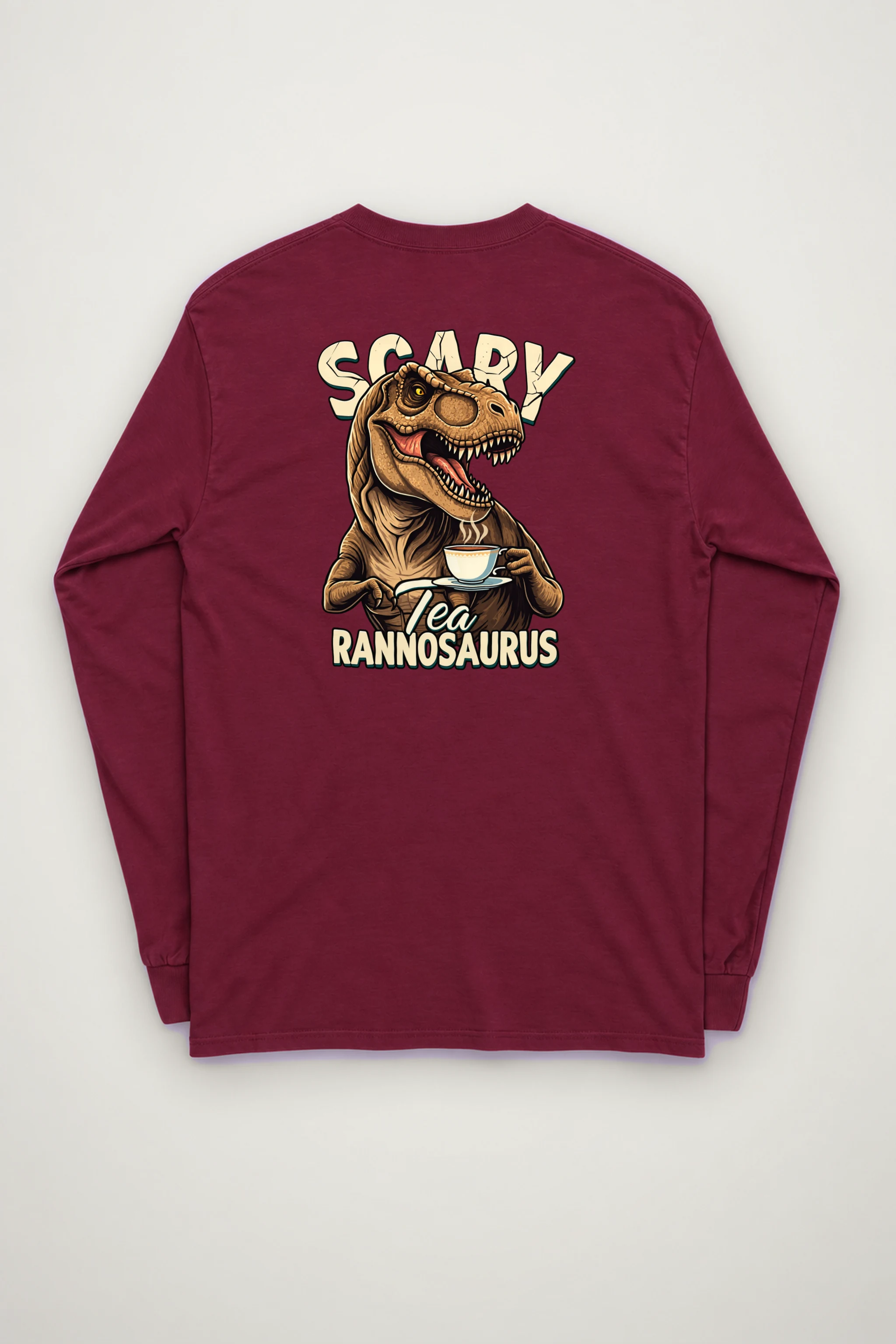 "Tea Rex Society" Unisex Longsleeve T-shirt