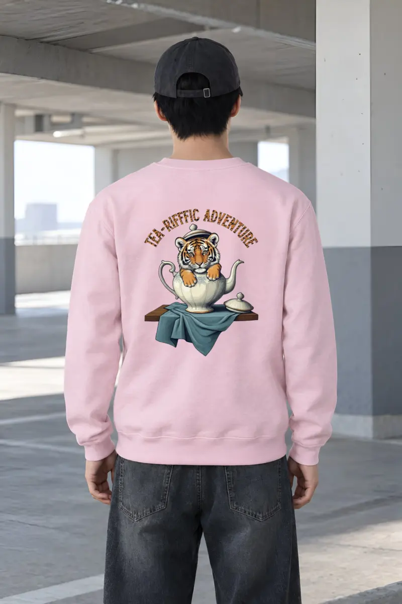 "Tea-Riffic Adventure" Heavy Blend Unisex Crewneck Sweatshirt
