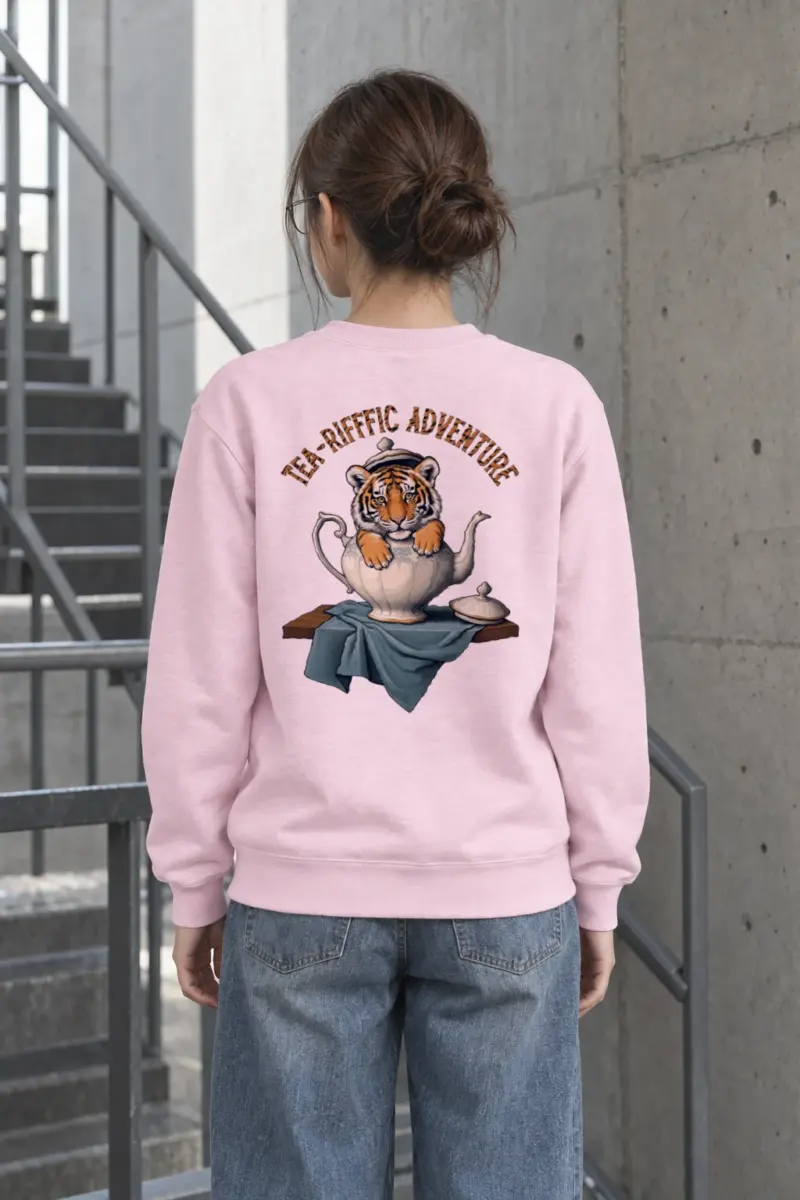 "Tea-Riffic Adventure" Heavy Blend Unisex Crewneck Sweatshirt