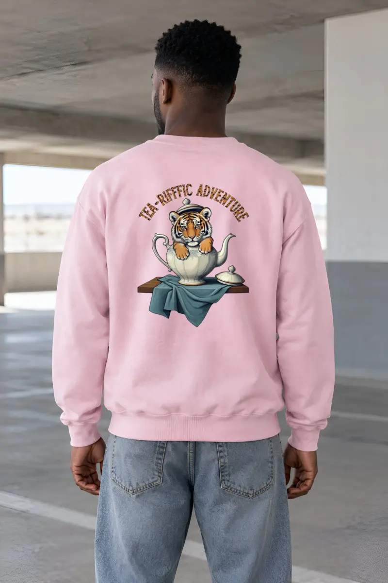 "Tea-Riffic Adventure" Heavy Blend Unisex Crewneck Sweatshirt