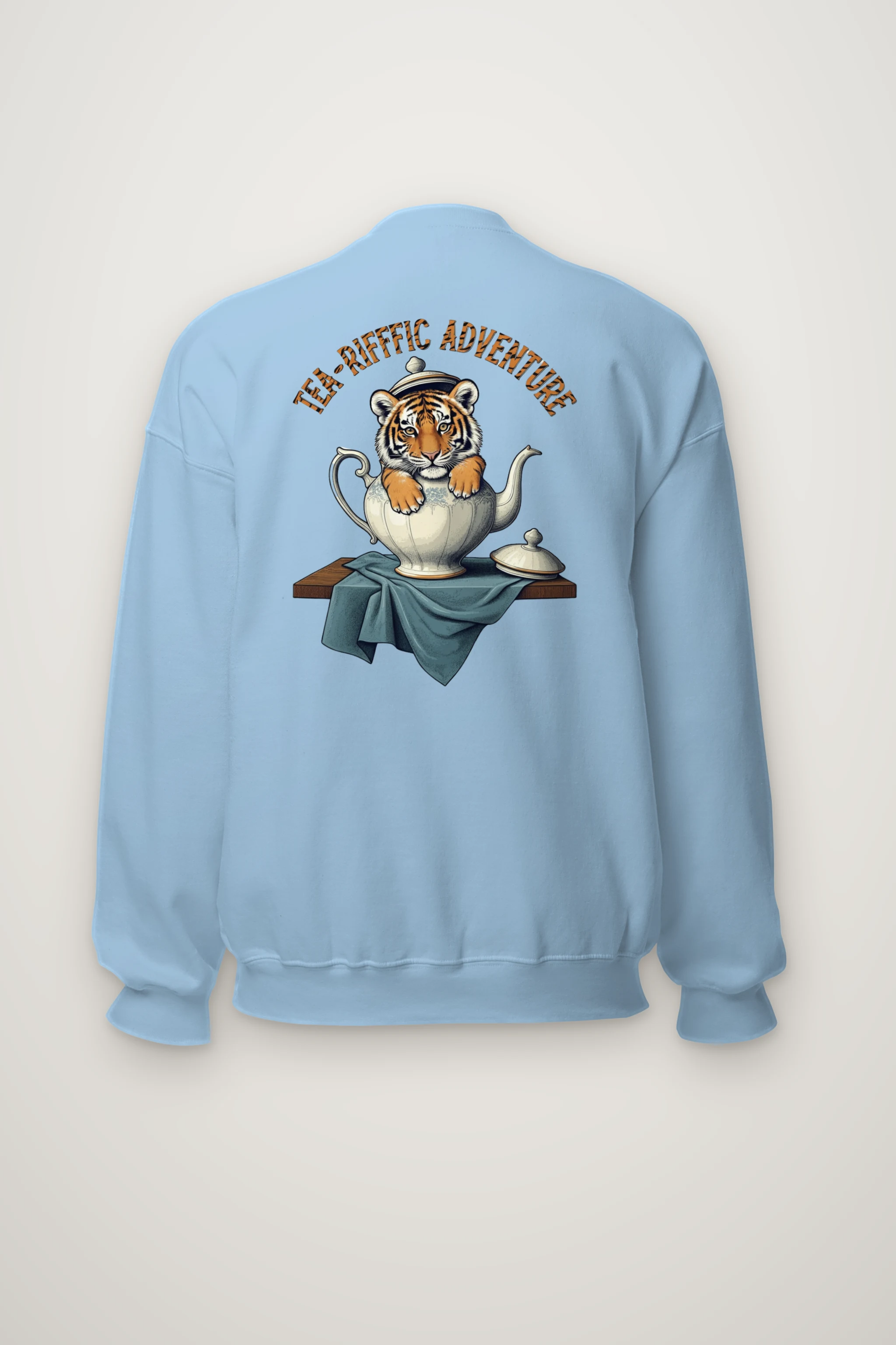 "Tea-Riffic Adventure" Heavy Blend Unisex Crewneck Sweatshirt