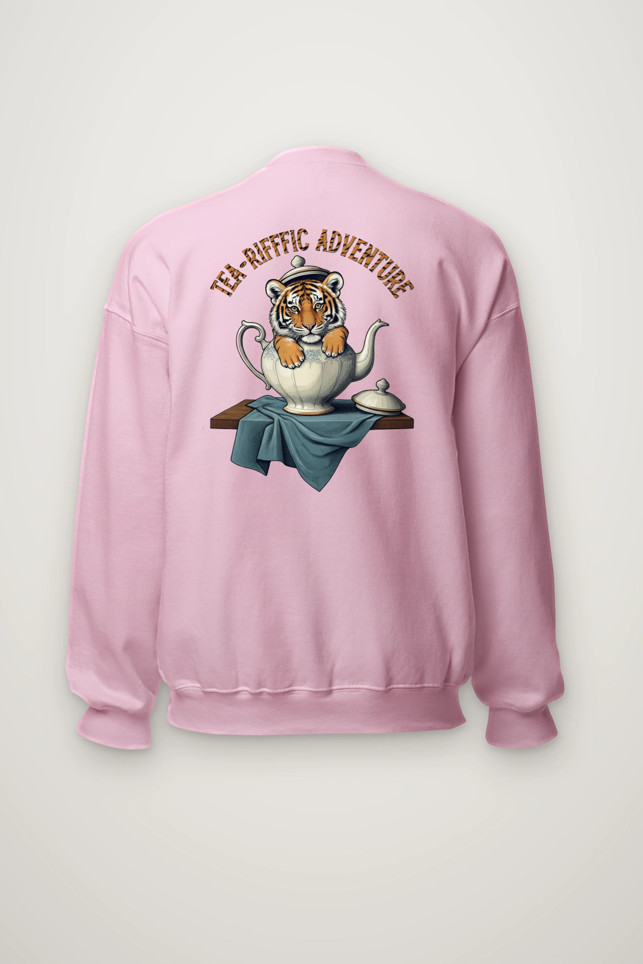 "Tea-Riffic Adventure" Heavy Blend Unisex Crewneck Sweatshirt