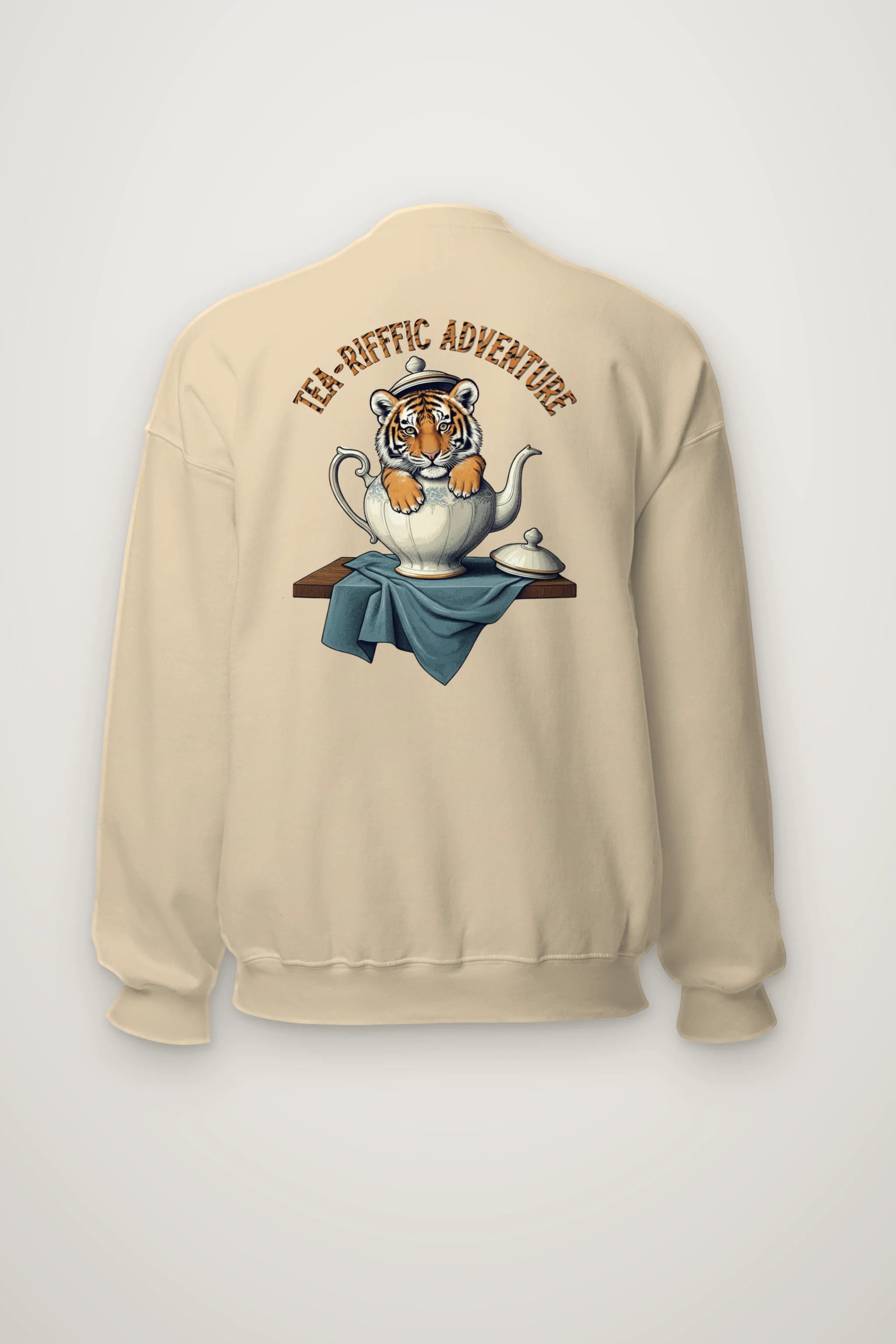 "Tea-Riffic Adventure" Heavy Blend Unisex Crewneck Sweatshirt