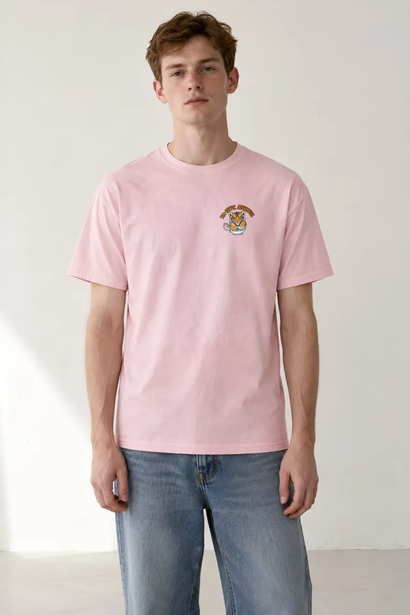 "Tea-Riffic Adventure" Heavyweight Unisex Crewneck T-shirt