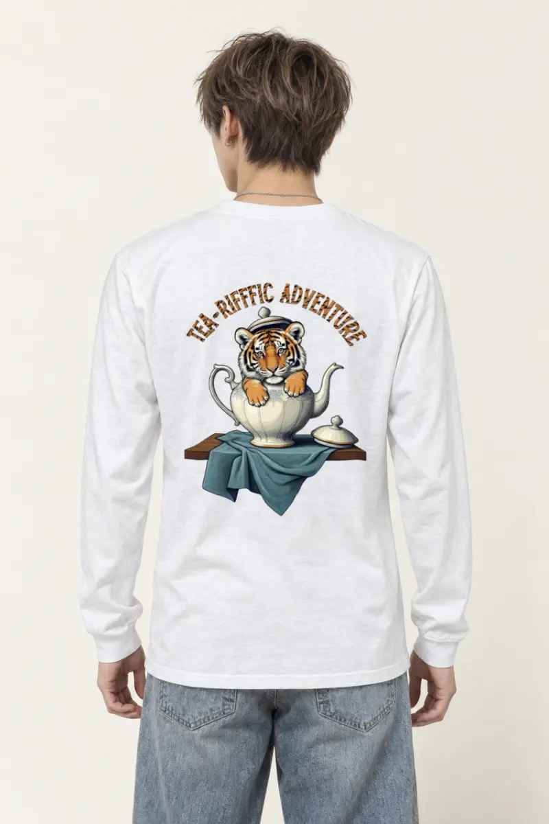 "Tea-Riffic Adventure" Unisex Longsleeve T-shirt