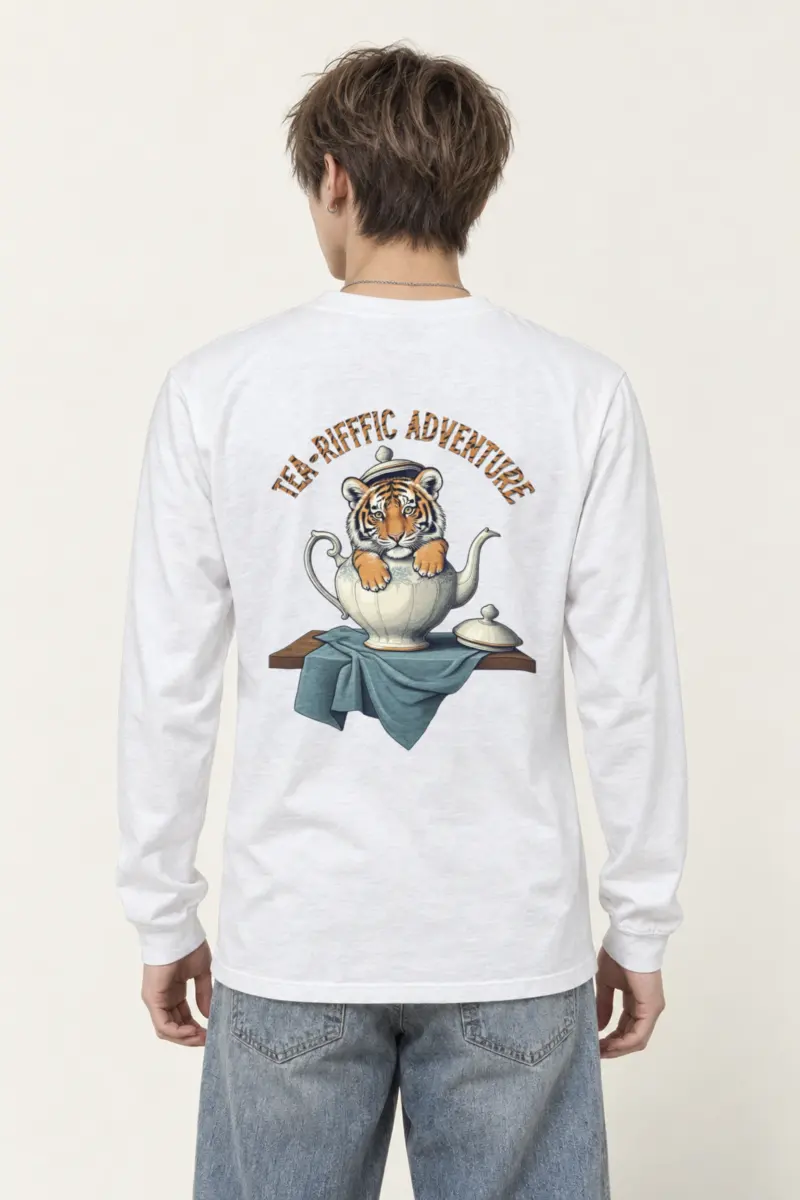 "Tea-Riffic Adventure" Unisex Longsleeve T-shirt