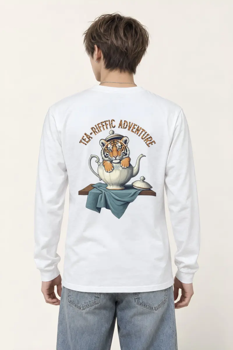 "Tea-Riffic Adventure" Unisex Longsleeve T-shirt
