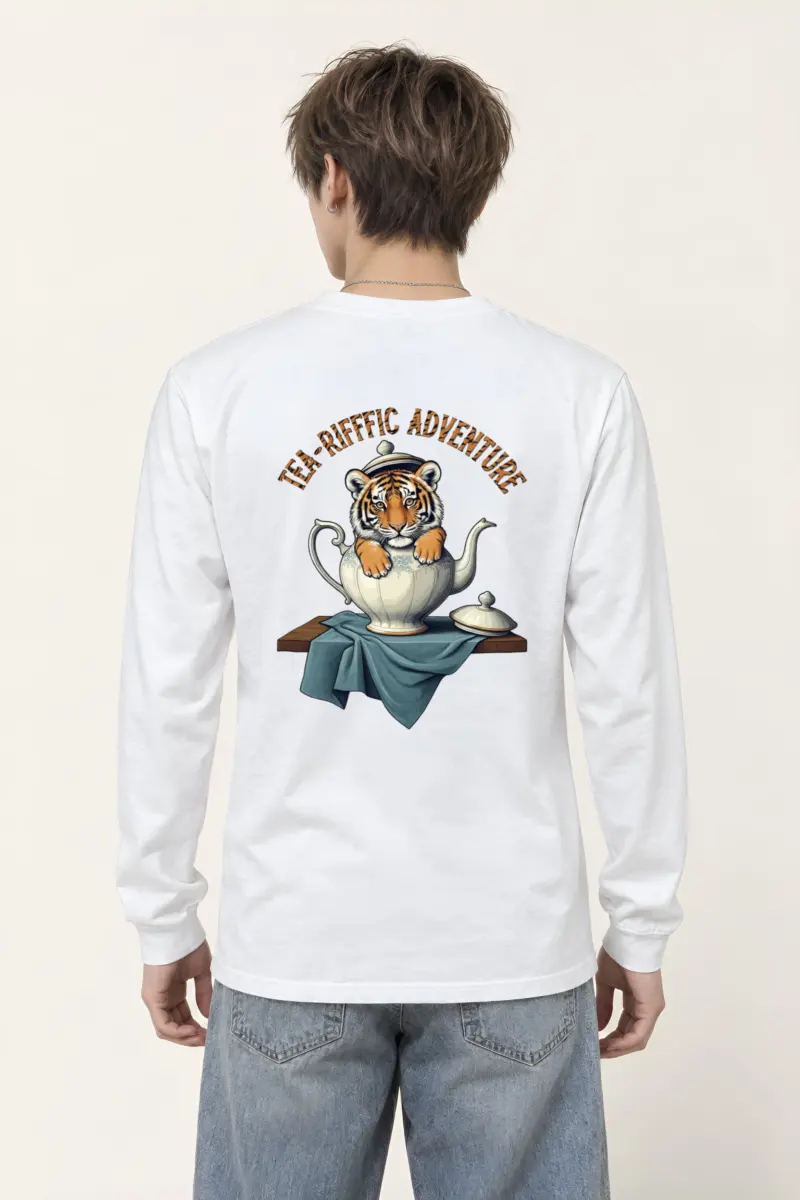 "Tea-Riffic Adventure" Unisex Longsleeve T-shirt