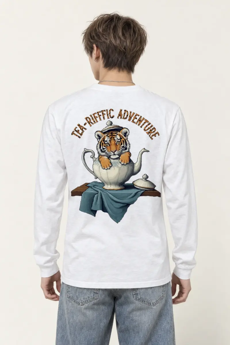 "Tea-Riffic Adventure" Unisex Longsleeve T-shirt