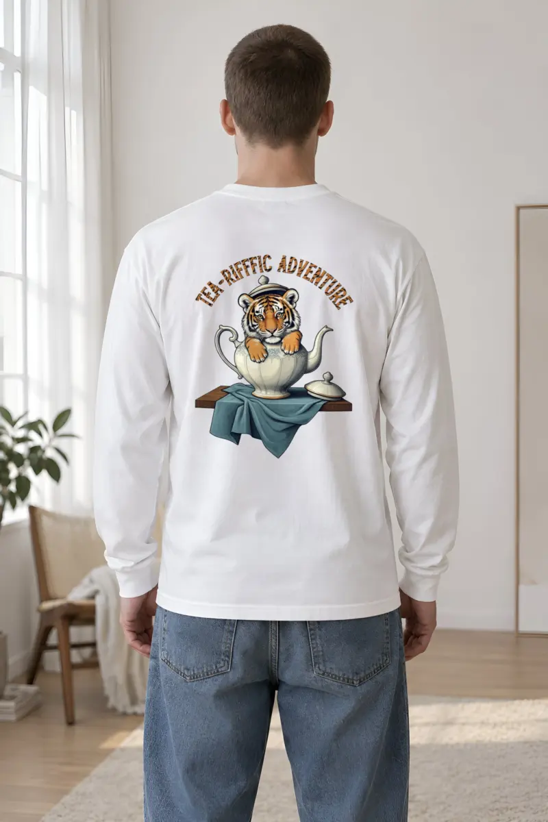 "Tea-Riffic Adventure" Unisex Longsleeve T-shirt