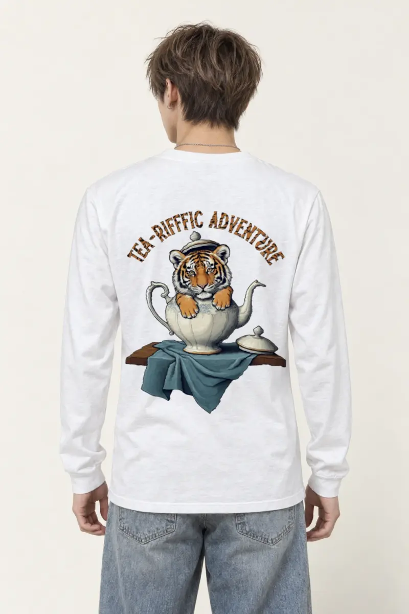"Tea-Riffic Adventure" Unisex Longsleeve T-shirt