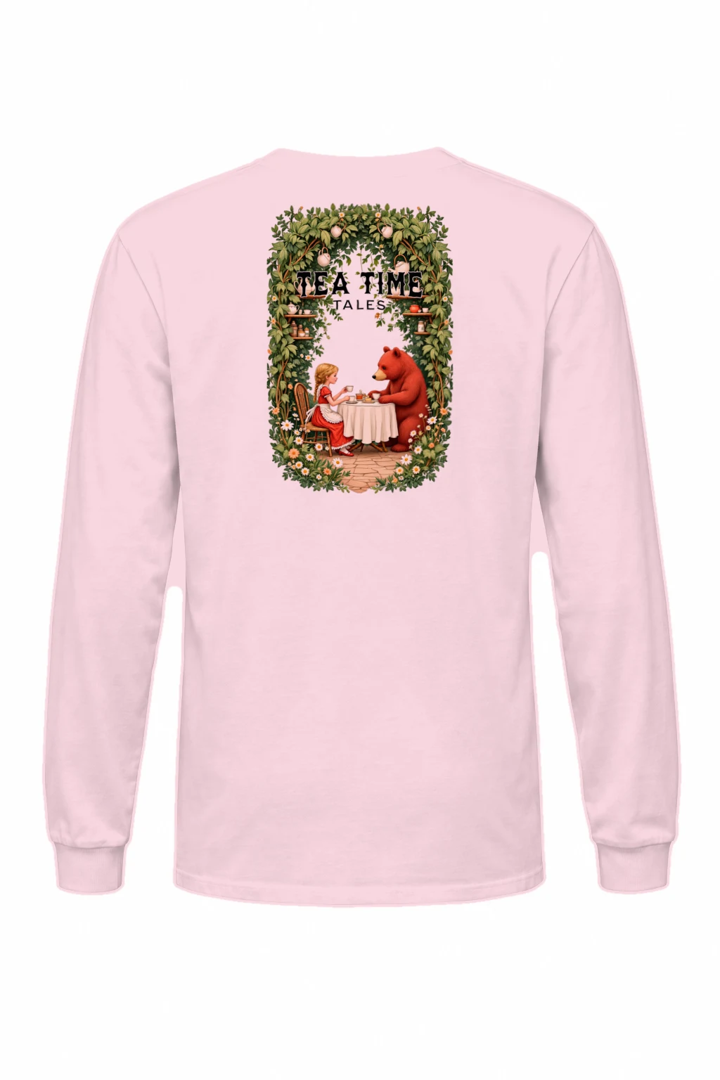 "Tea Time Tales" Unisex Longsleeve T-shirt | Gildan 2400
