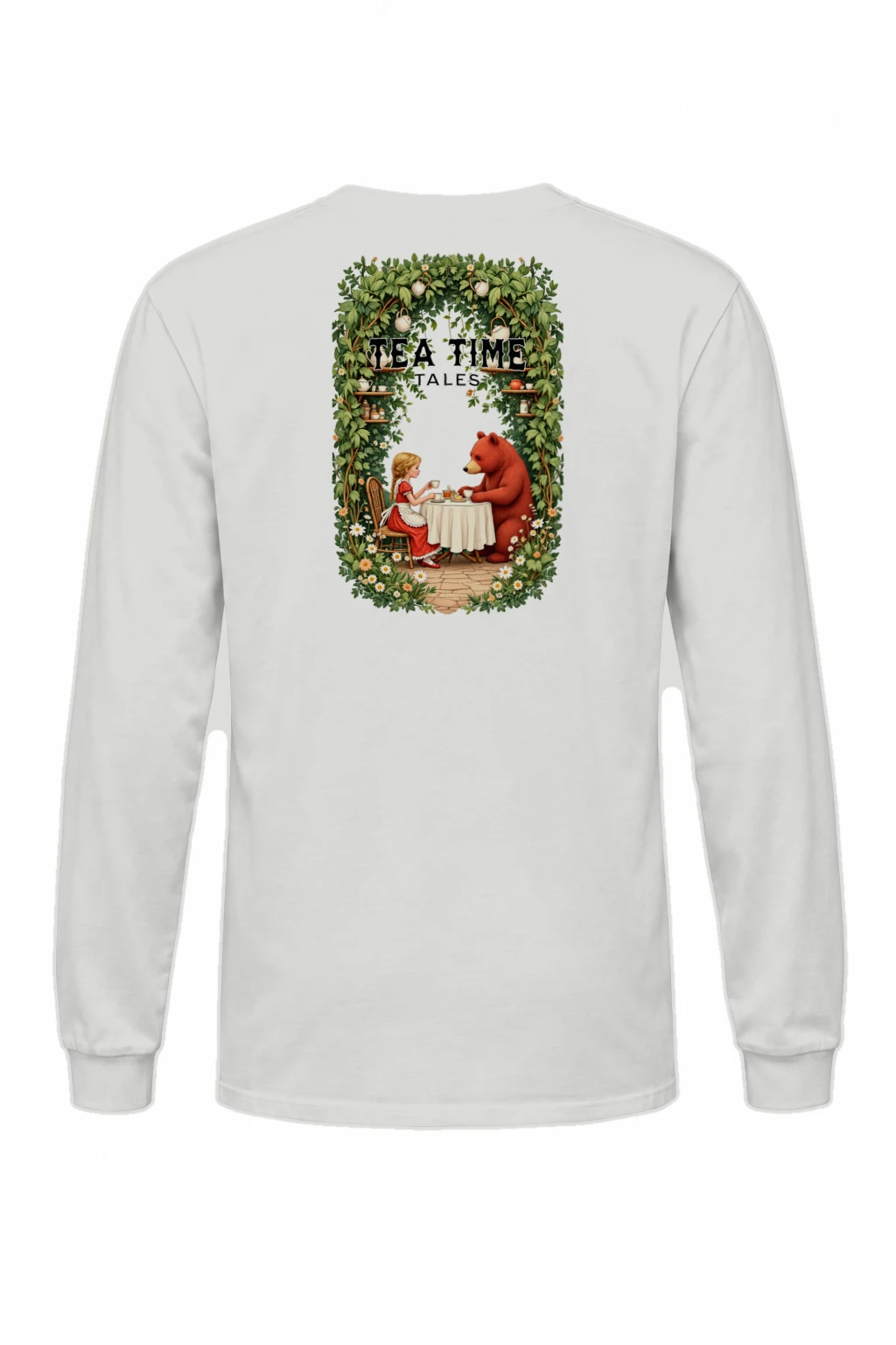 "Tea Time Tales" Unisex Longsleeve T-shirt | Gildan 2400