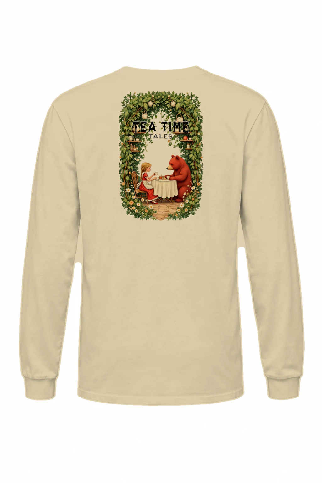 "Tea Time Tales" Unisex Longsleeve T-shirt | Gildan 2400