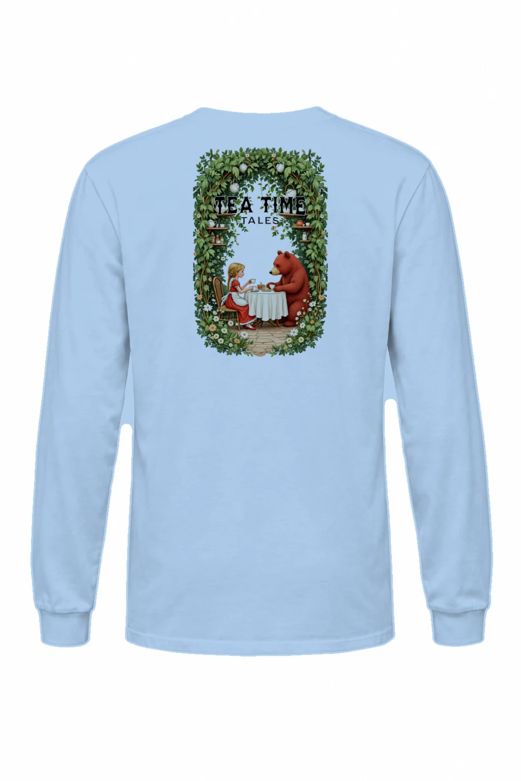 "Tea Time Tales" Unisex Longsleeve T-shirt | Gildan 2400
