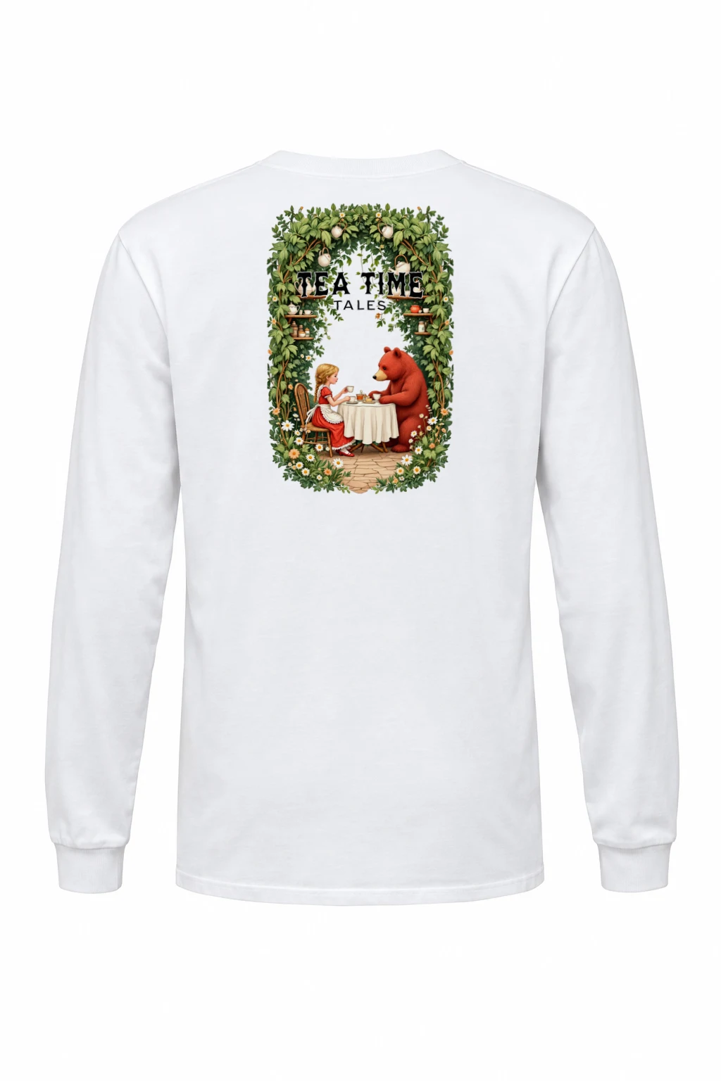"Tea Time Tales" Unisex Longsleeve T-shirt | Gildan 2400