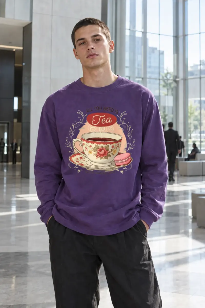 “Tea Unless Coffee” Unisex Longsleeve T-shirt | Gildan 2400