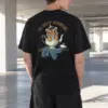 "Teapot Tiger Cub" Heavyweight Unisex Crewneck T-shirt | Gildan 5000