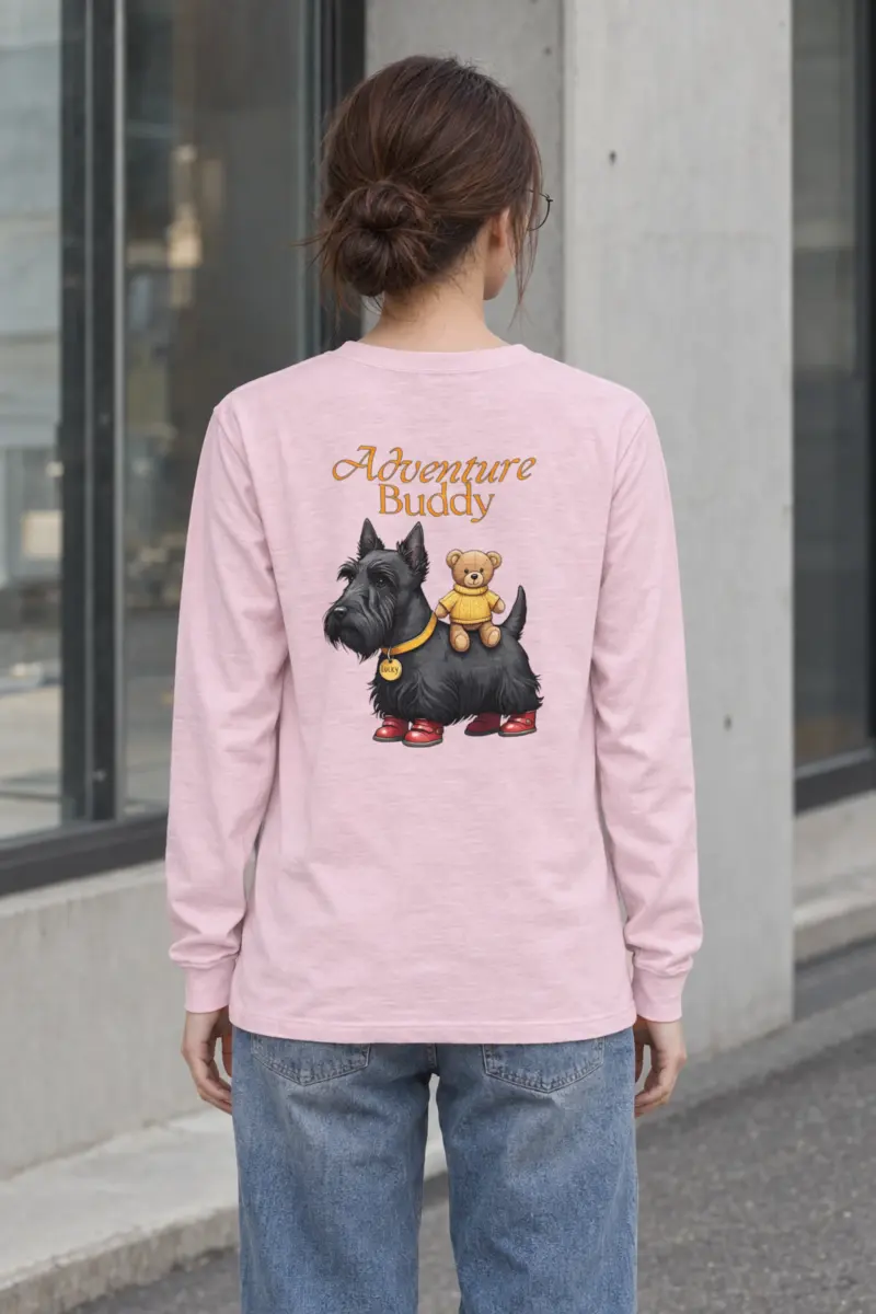 "Teddy Bear Terrier" Unisex Longsleeve T-shirt