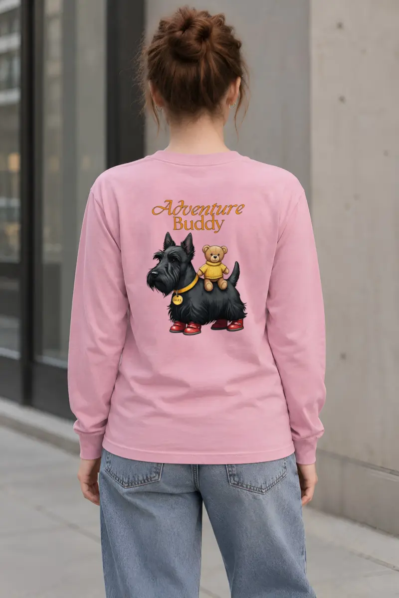 "Teddy Bear Terrier" Unisex Longsleeve T-shirt