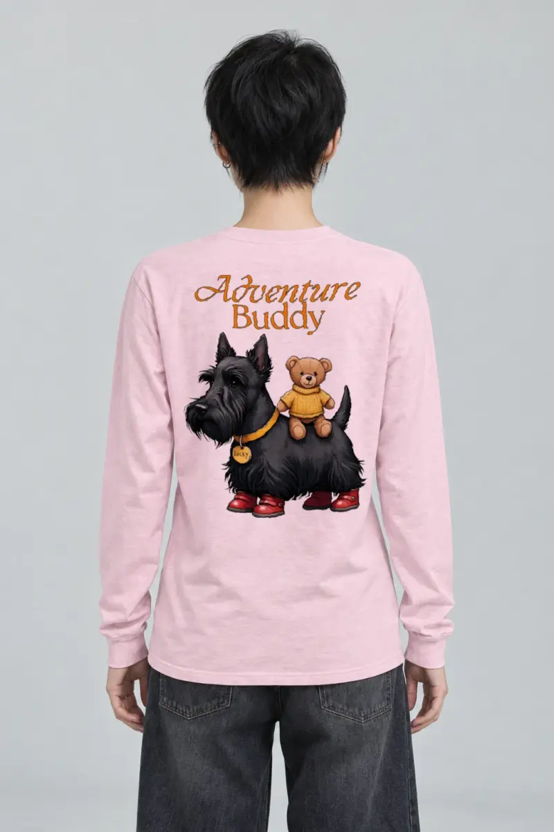 "Teddy Bear Terrier" Unisex Longsleeve T-shirt