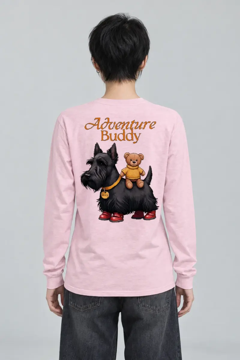 "Teddy Bear Terrier" Unisex Longsleeve T-shirt | Gildan 2400