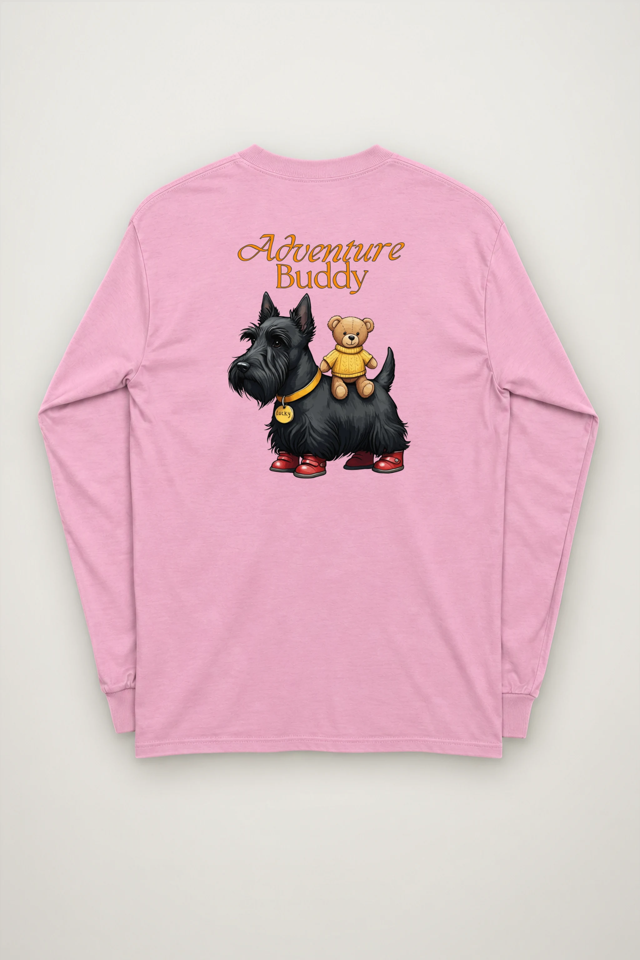 "Teddy Bear Terrier" Unisex Longsleeve T-shirt