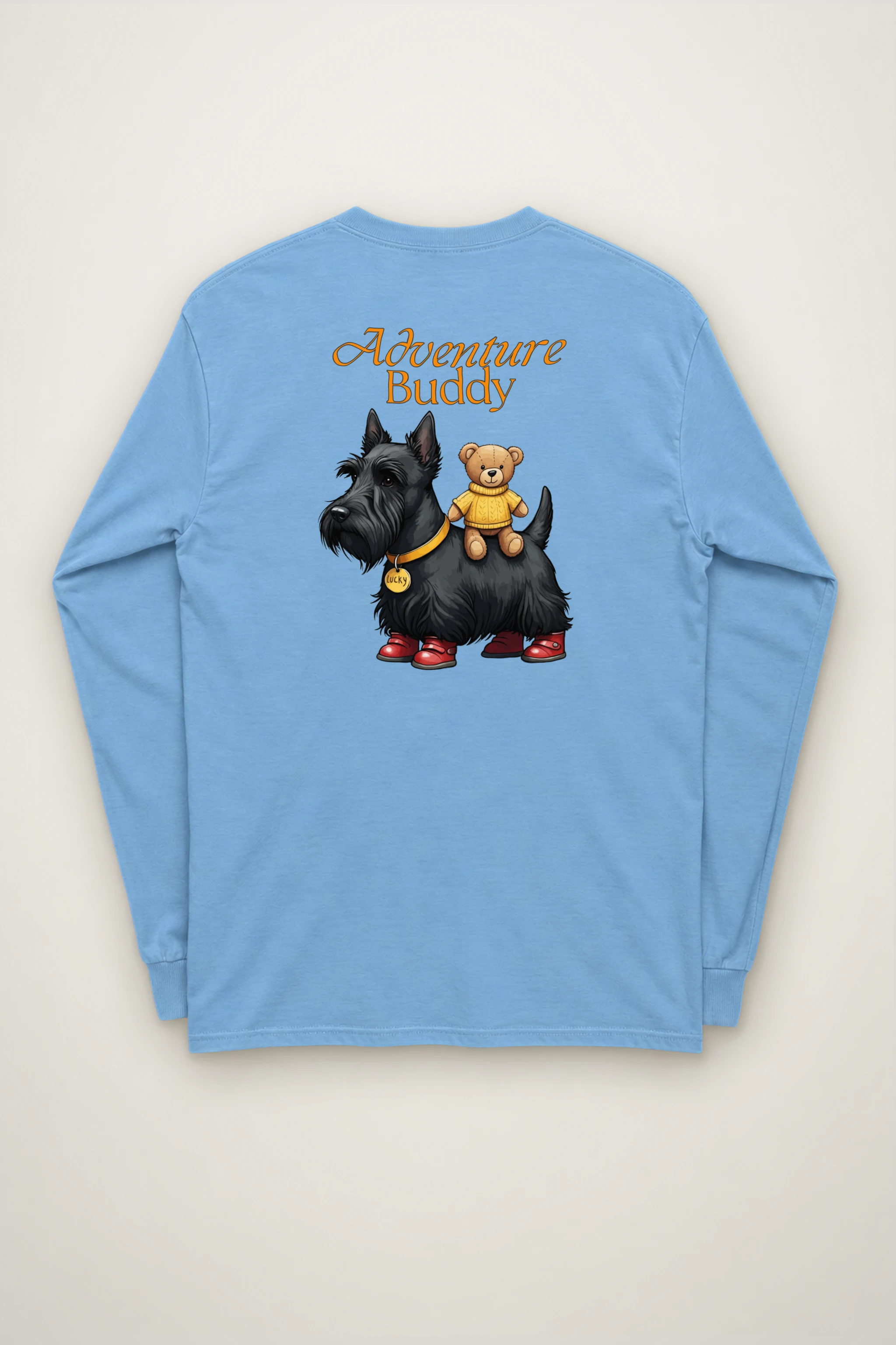 "Teddy Bear Terrier" Unisex Longsleeve T-shirt