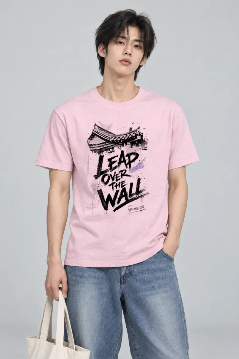 "Temple Roof Ink" Heavyweight Unisex Crewneck T-shirt