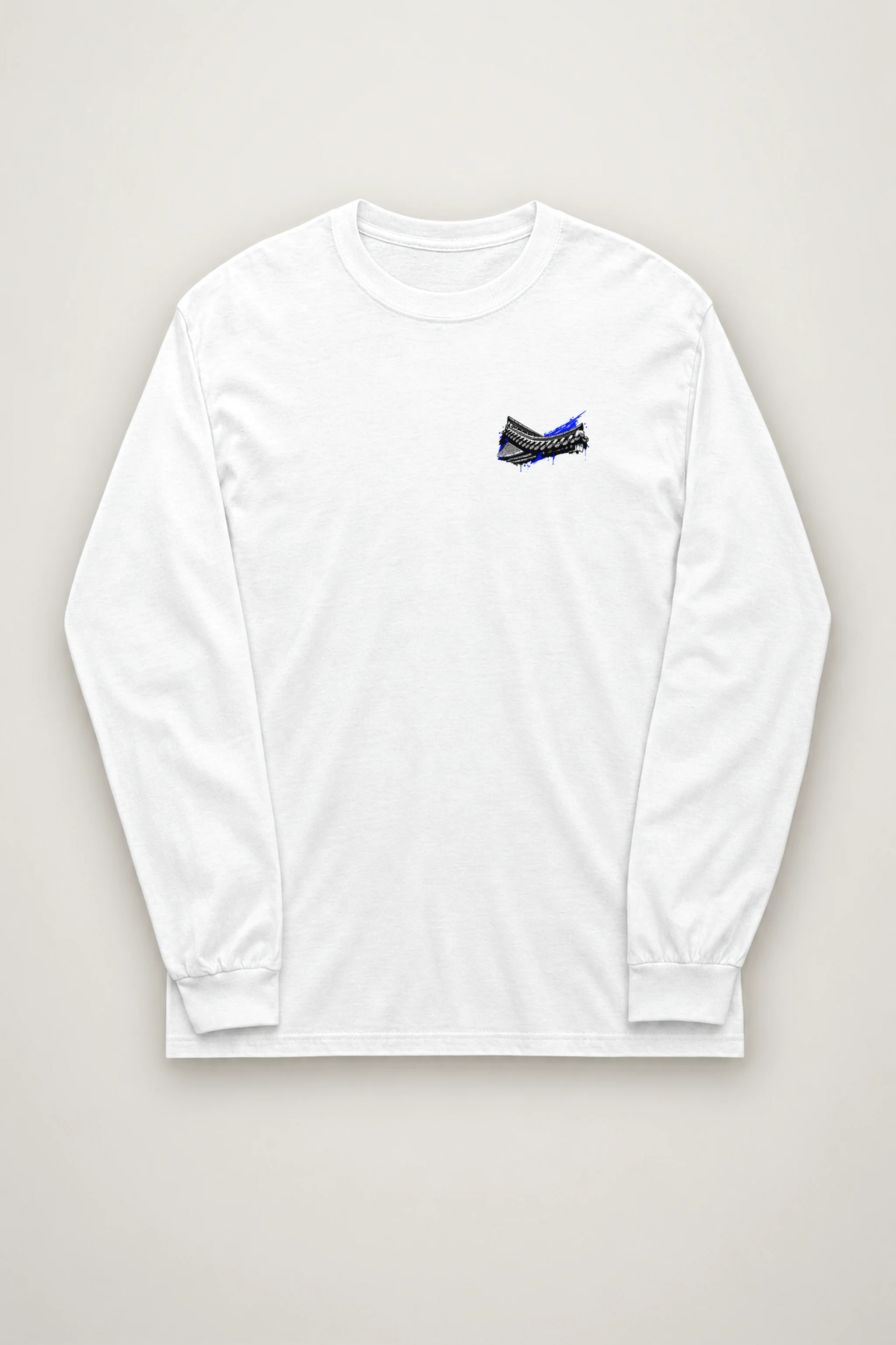 "Temple Roof Ink" Unisex Longsleeve T-shirt