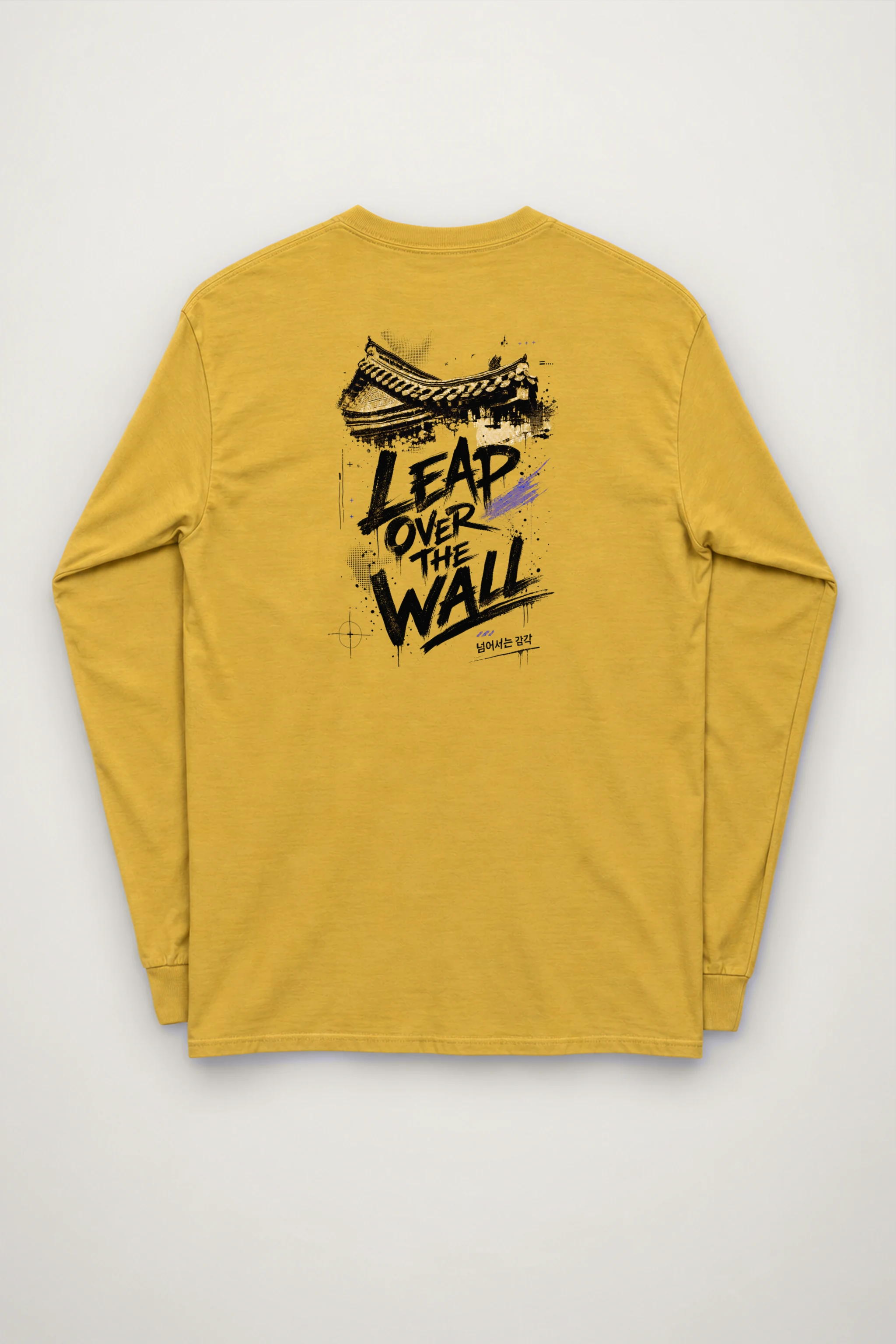 "Temple Roof Ink" Unisex Longsleeve T-shirt