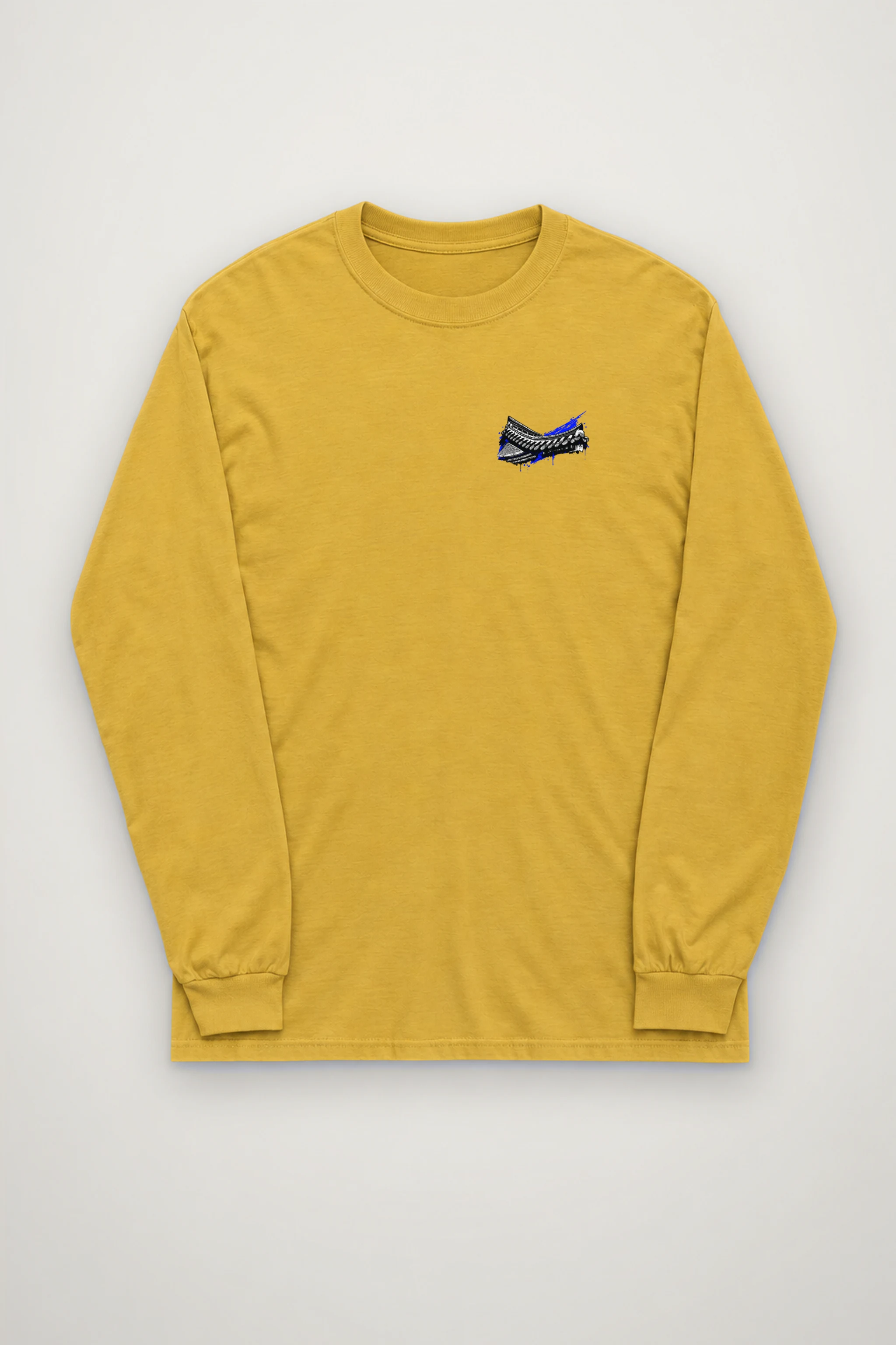 "Temple Roof Ink" Unisex Longsleeve T-shirt