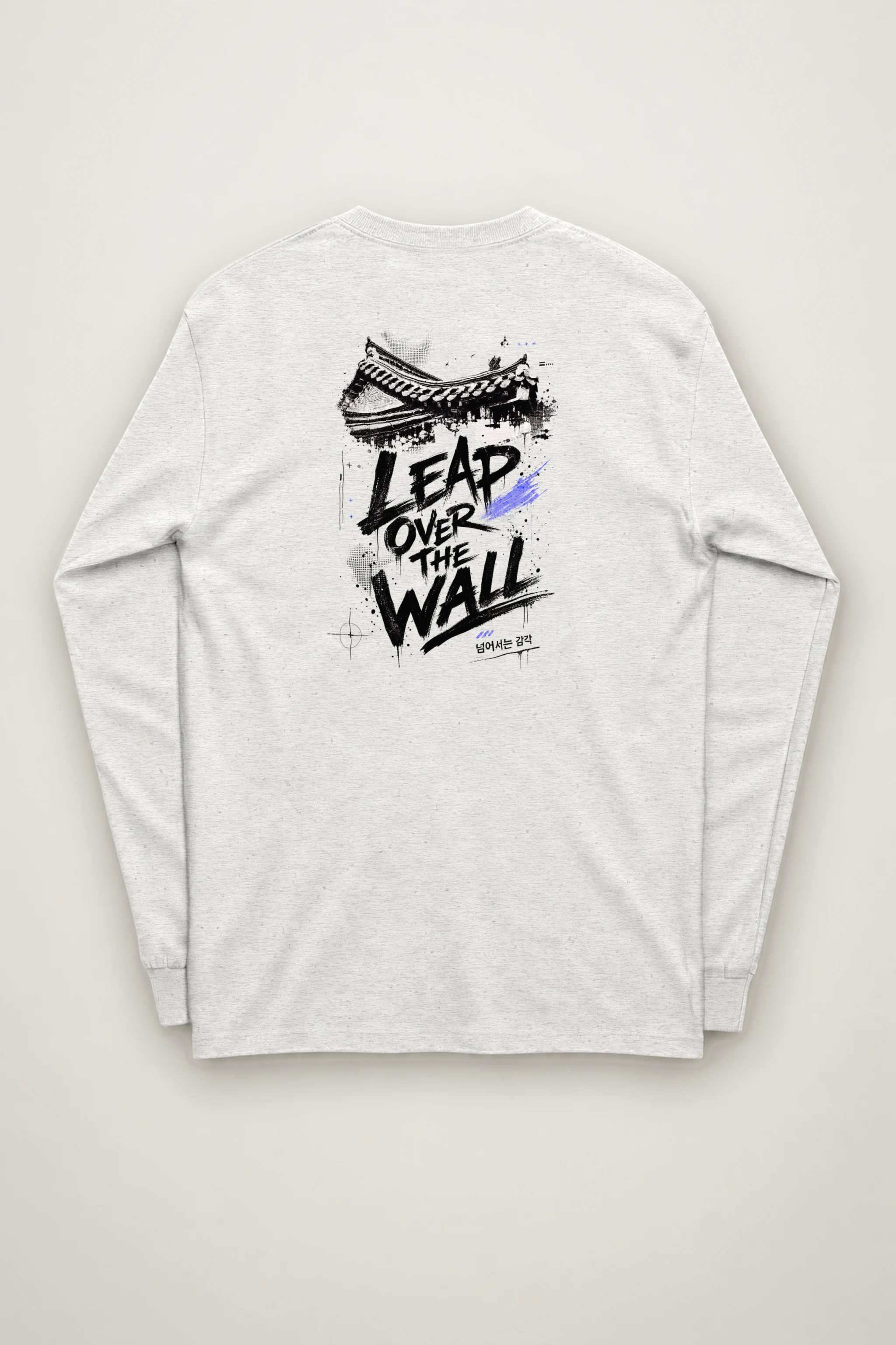 "Temple Roof Ink" Unisex Longsleeve T-shirt