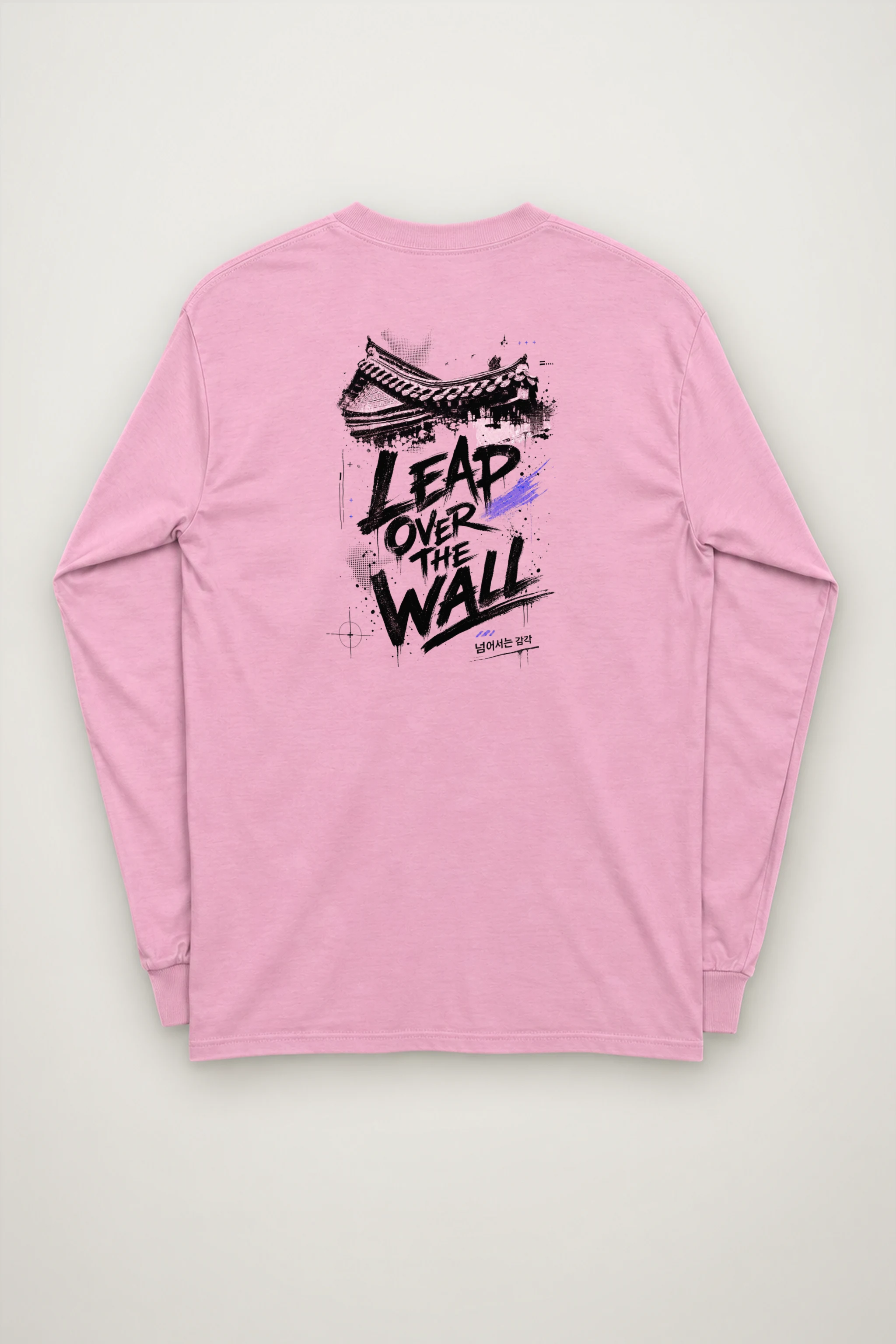 "Temple Roof Ink" Unisex Longsleeve T-shirt