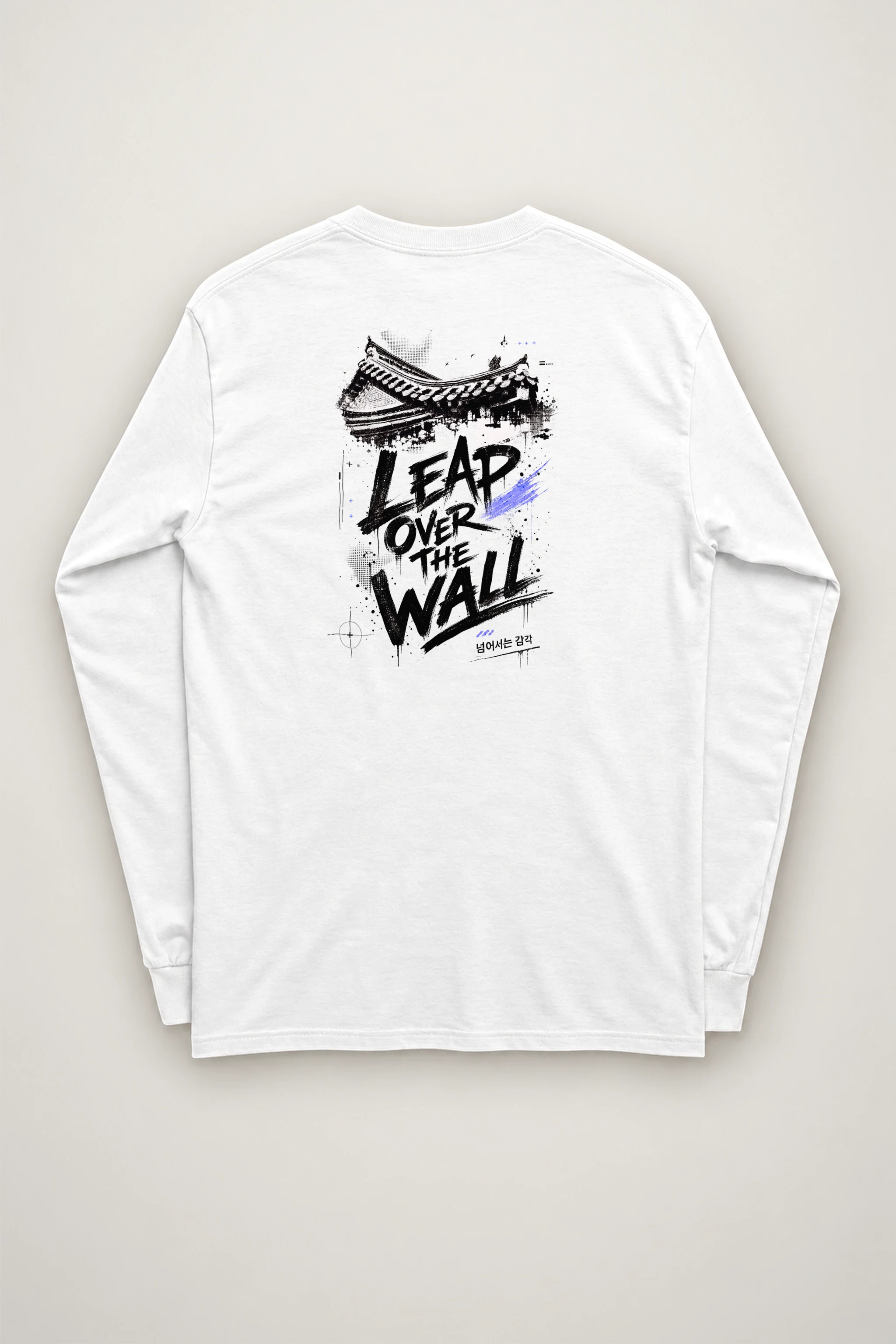 "Temple Roof Ink" Unisex Longsleeve T-shirt
