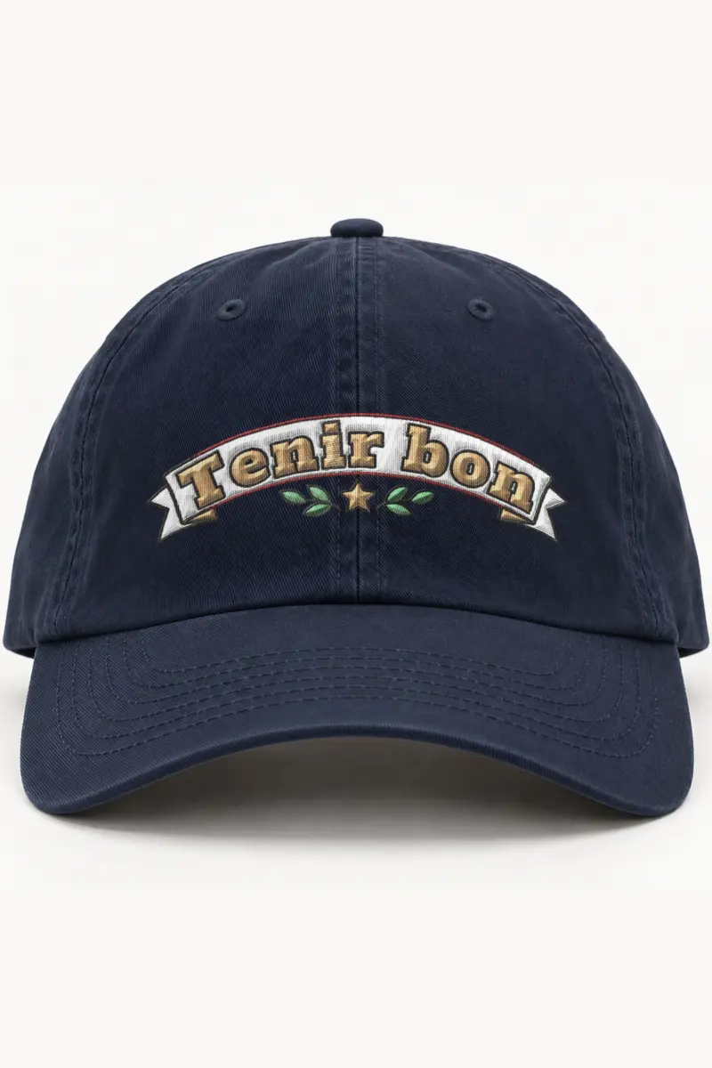 "Tenir Bon Banner" Classic Dad Hat · Embroidered