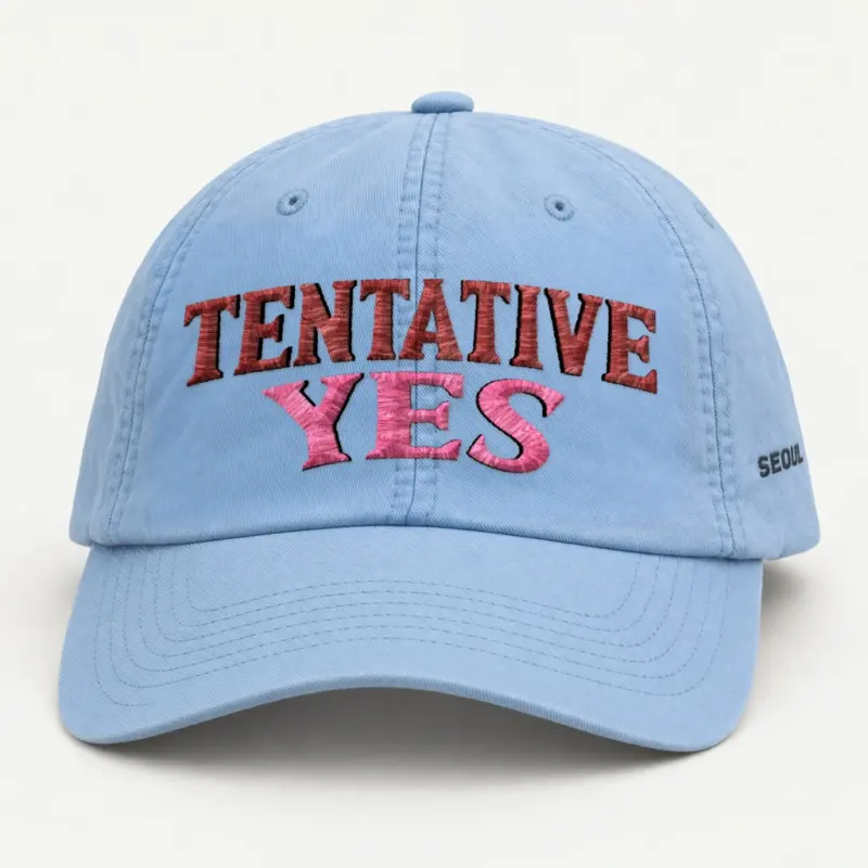 "Tentative Yes" Classic Dad Hat · Embroidered