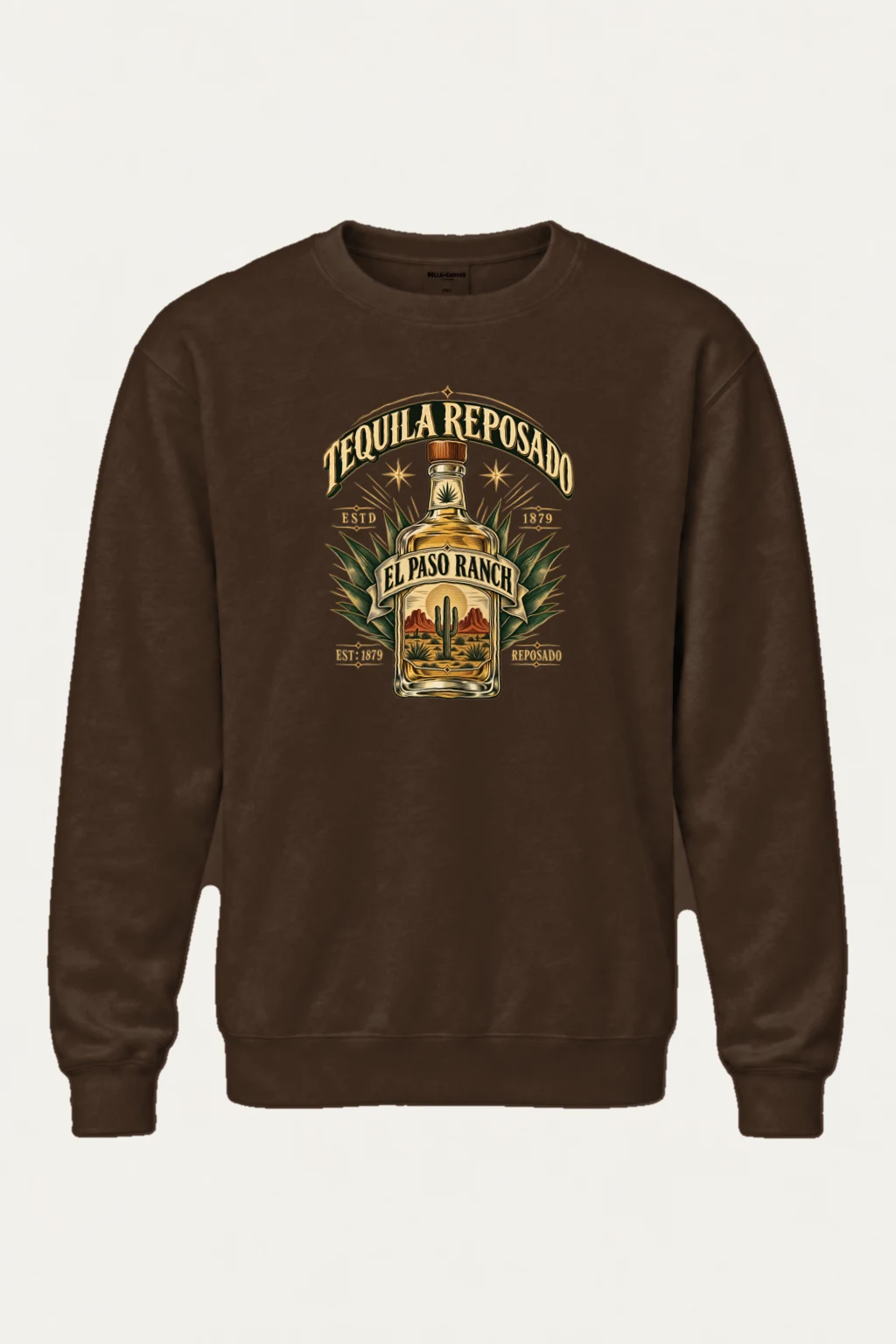 "Tequila Reposado Ranch" Heavy Blend Unisex Crewneck Sweatshirt | Gildan 18000