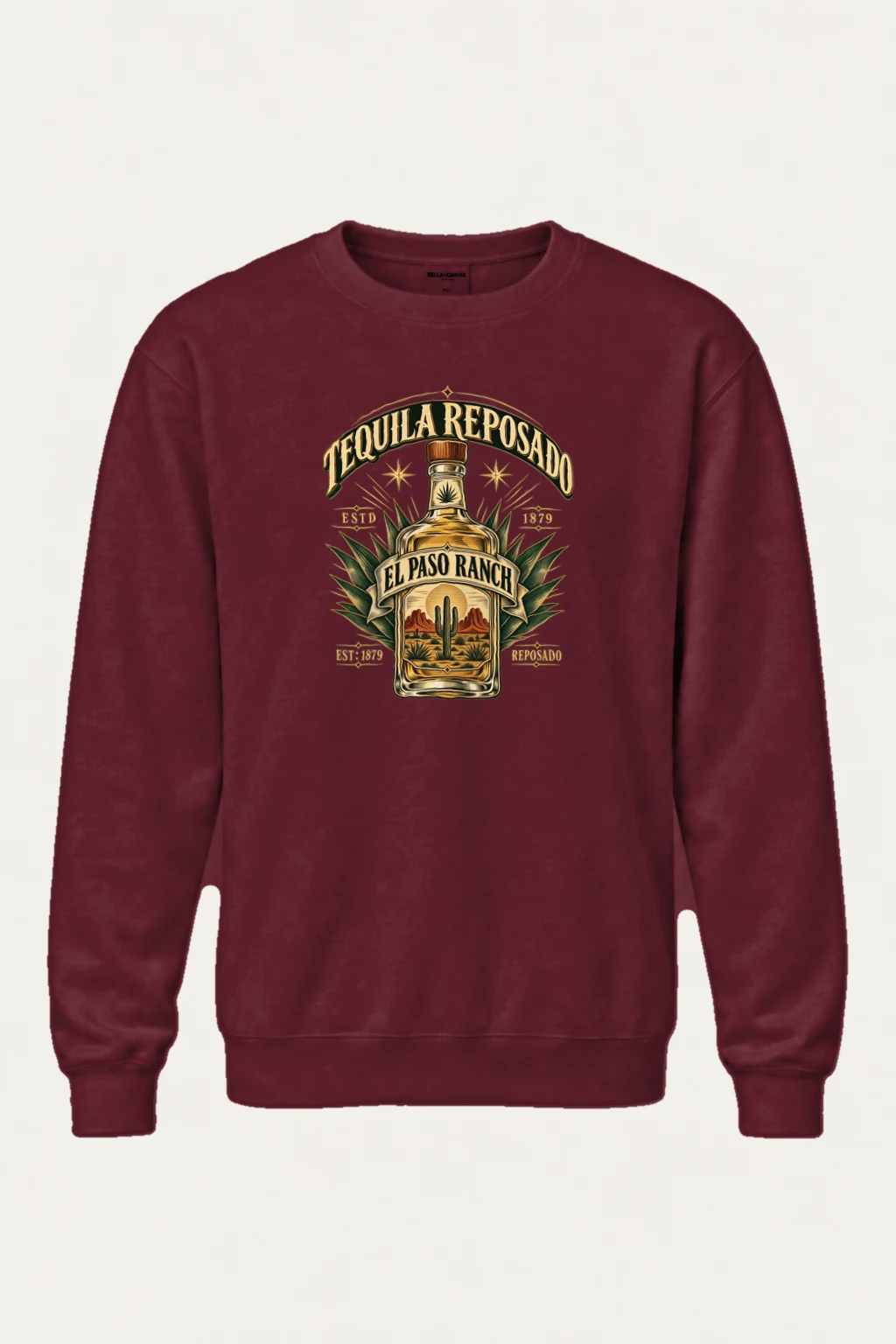 "Tequila Reposado Ranch" Heavy Blend Unisex Crewneck Sweatshirt | Gildan 18000