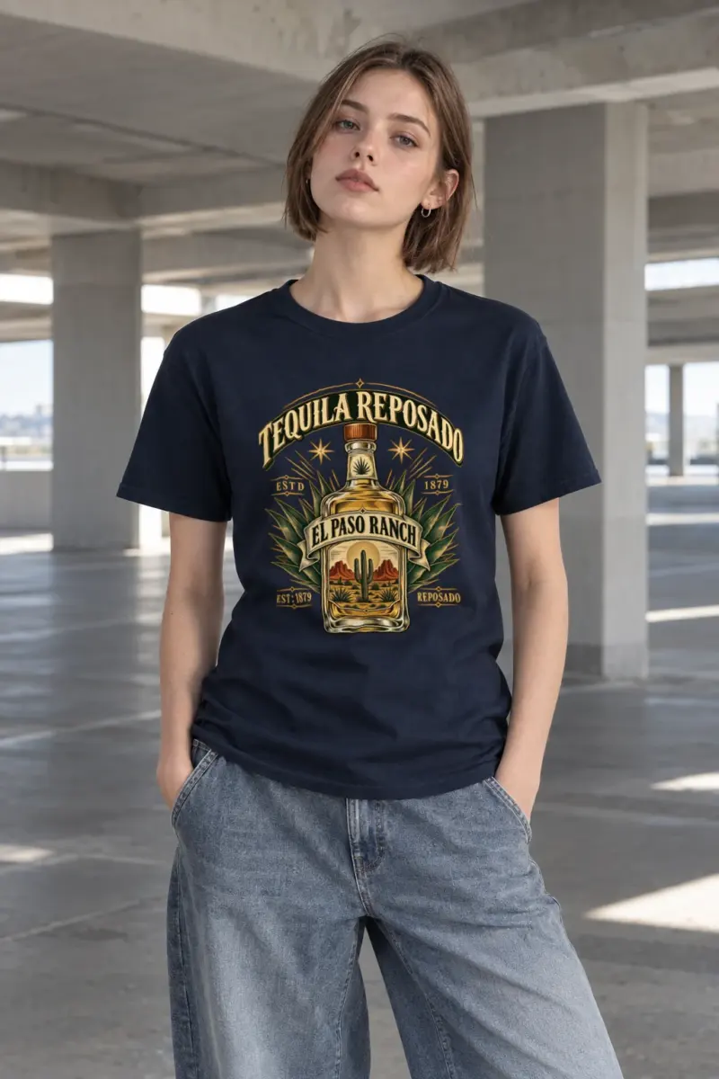 "Tequila Reposado Ranch" Heavyweight Unisex Crewneck T-shirt