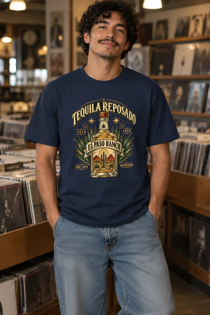 "Tequila Reposado Ranch" Heavyweight Unisex Crewneck T-shirt