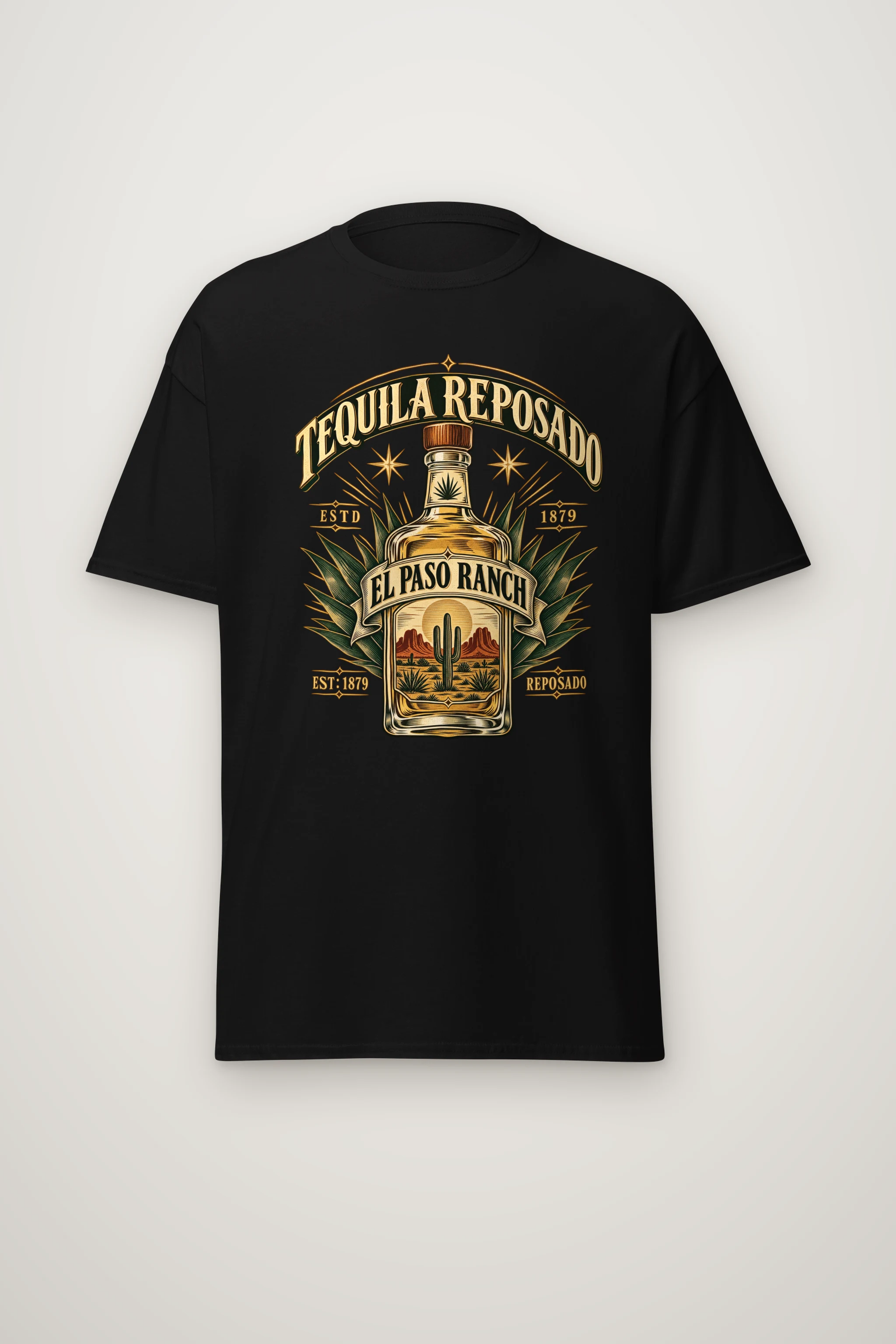 "Tequila Reposado Ranch" Heavyweight Unisex Crewneck T-shirt