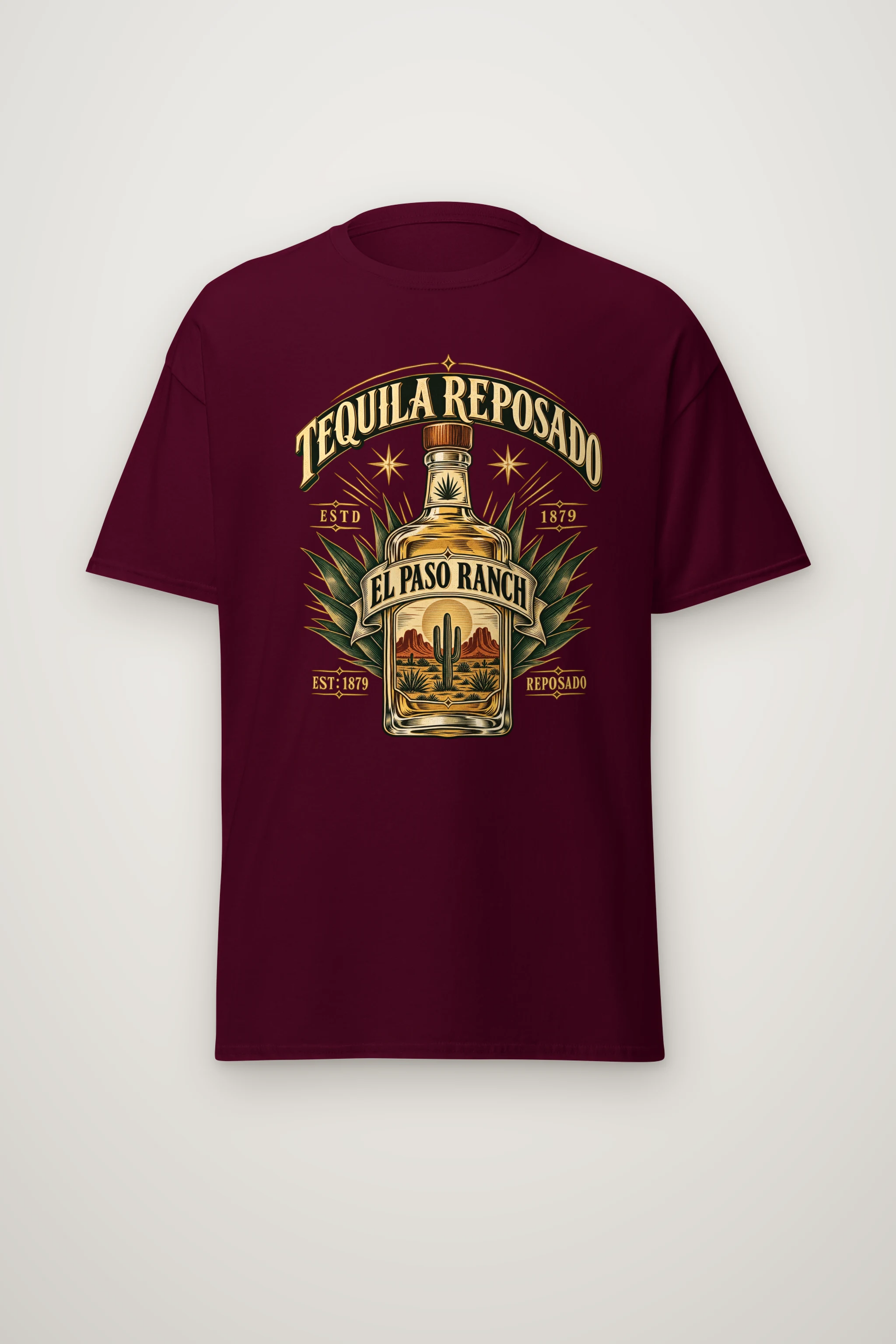 "Tequila Reposado Ranch" Heavyweight Unisex Crewneck T-shirt